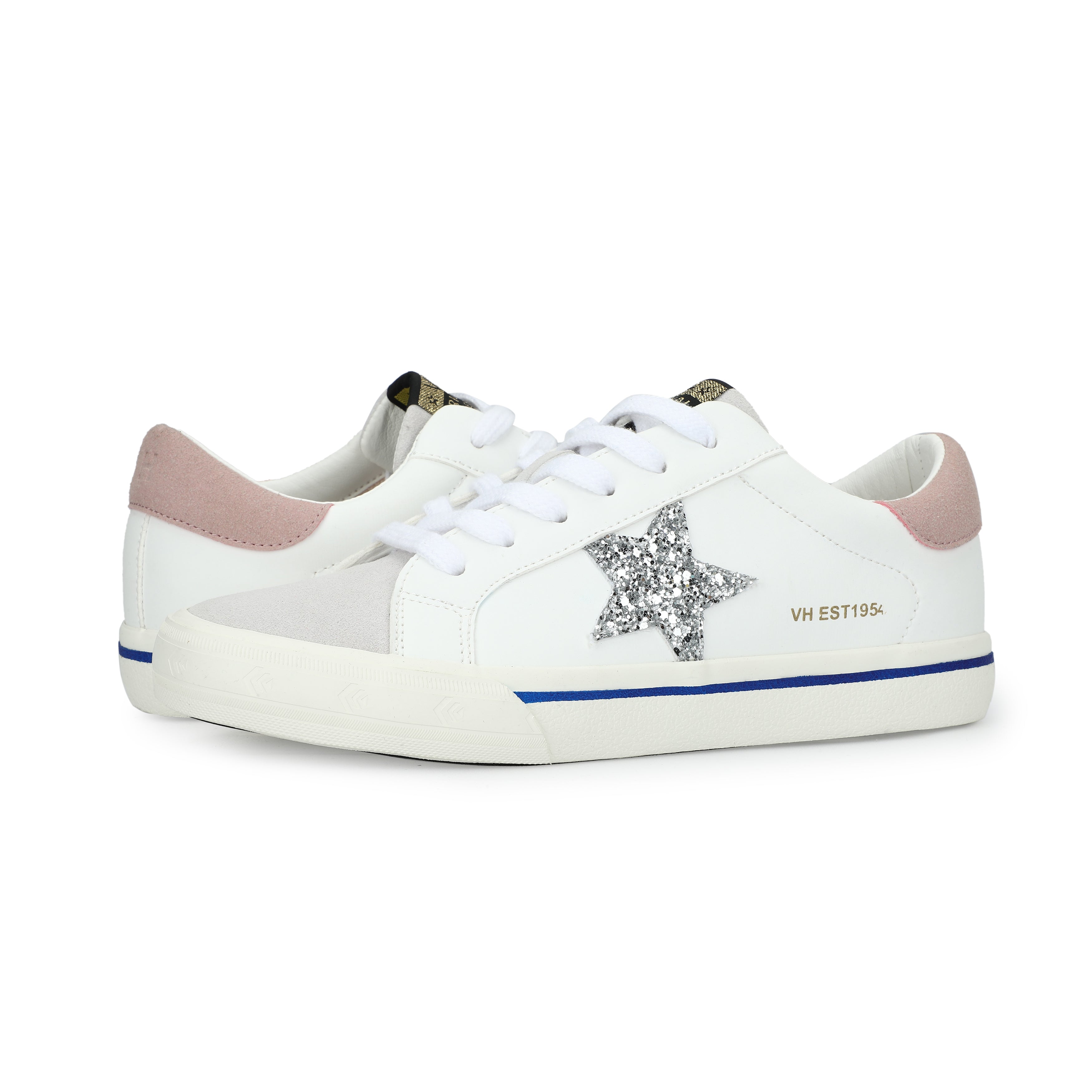 MIGHTY - SILVER GLITTER/ BLUE STRIPE