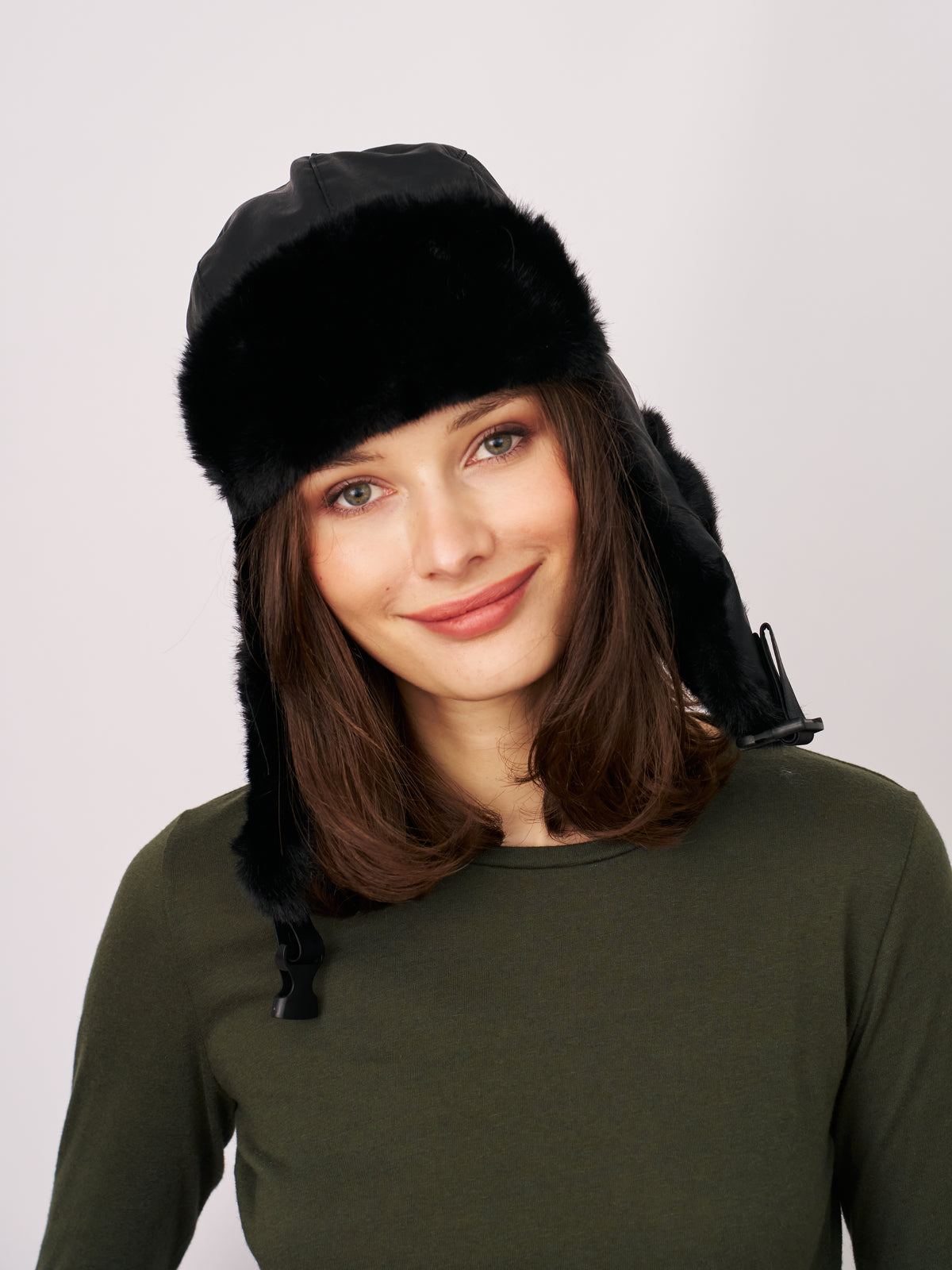 Almar Creation Vintage Fur Hat Women’s Black Black Marabou Feather Vintage Hat – Aunt Gladys main image 3