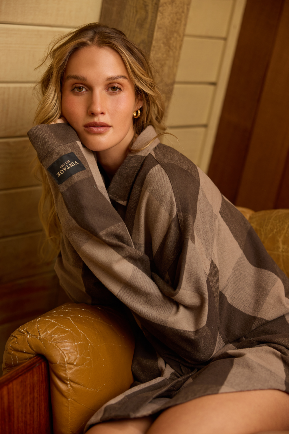 Oversized Flannel Button Down