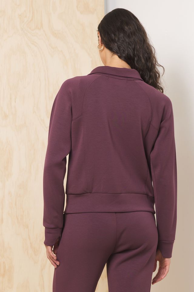 Cloud Fleece Collared Quarter Zip Up
