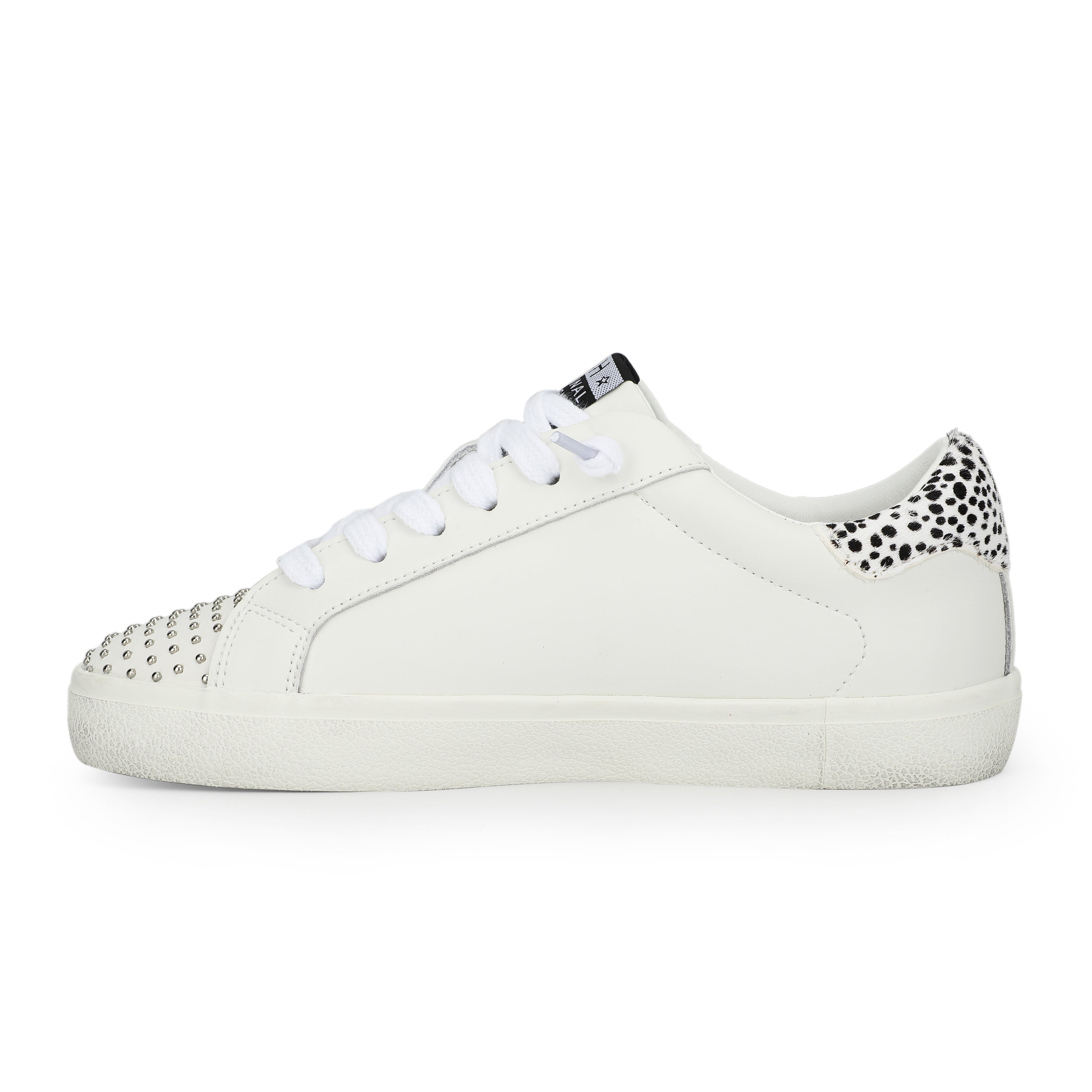 RAELYN - WHITE BLACK STUDS