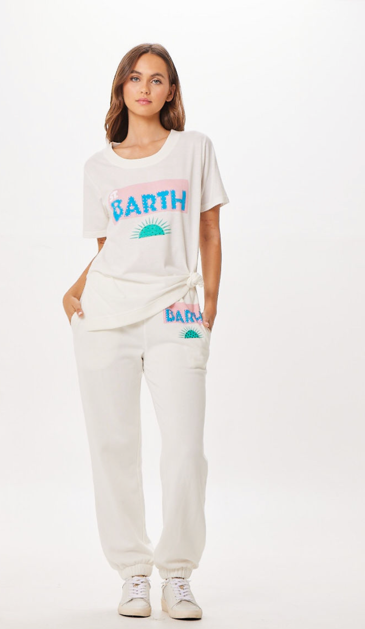 White St. Barth Jet Setter T-Shirt