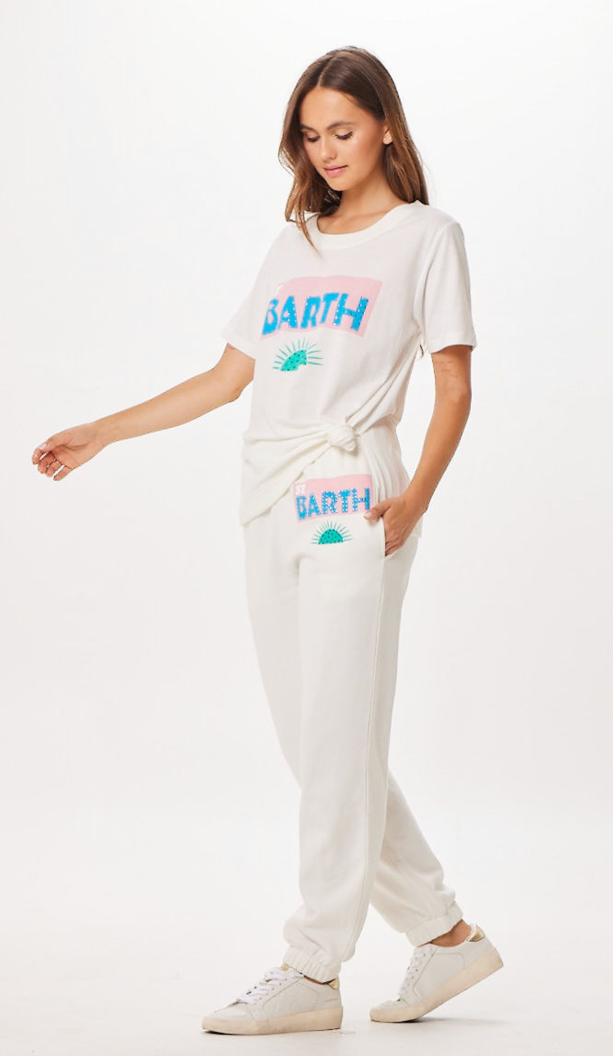 White St. Barth Jet Setter T-Shirt