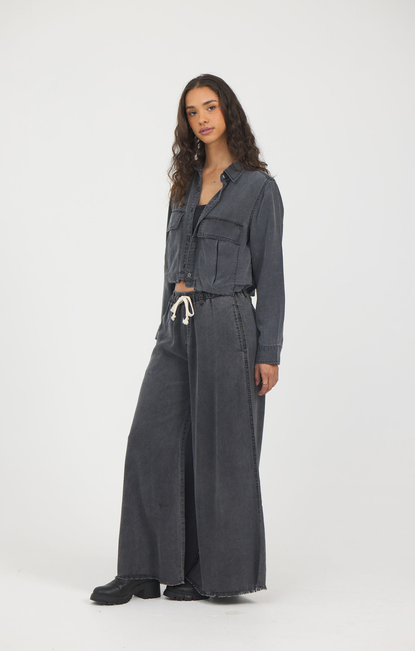 Tencel Button Down