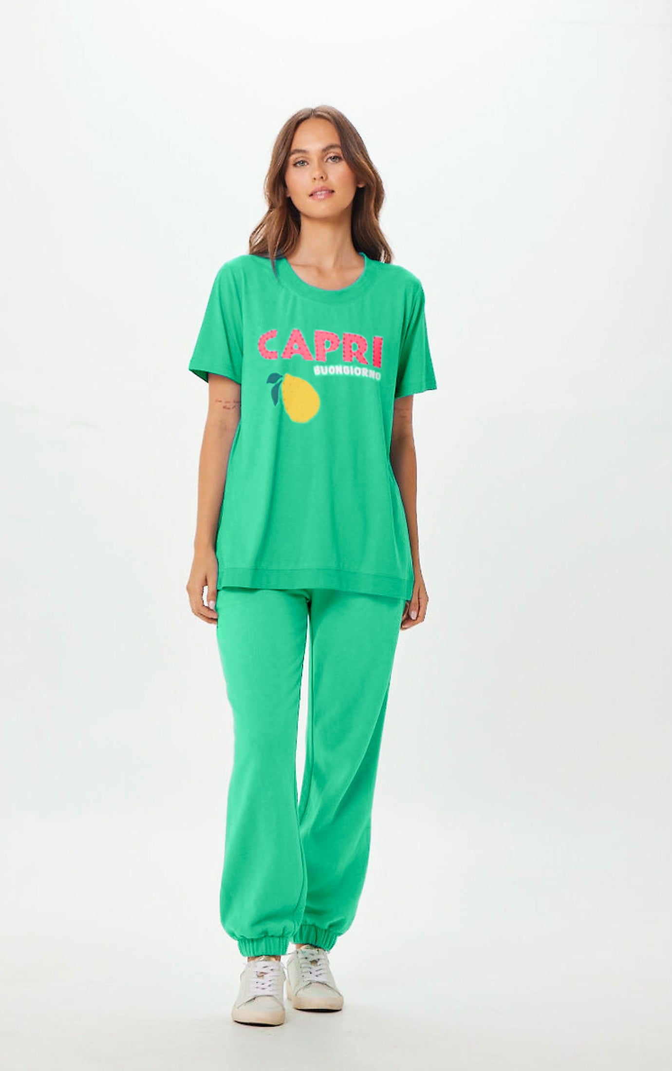 Surf Green Capri Jet Setter Surf Wash Jogger