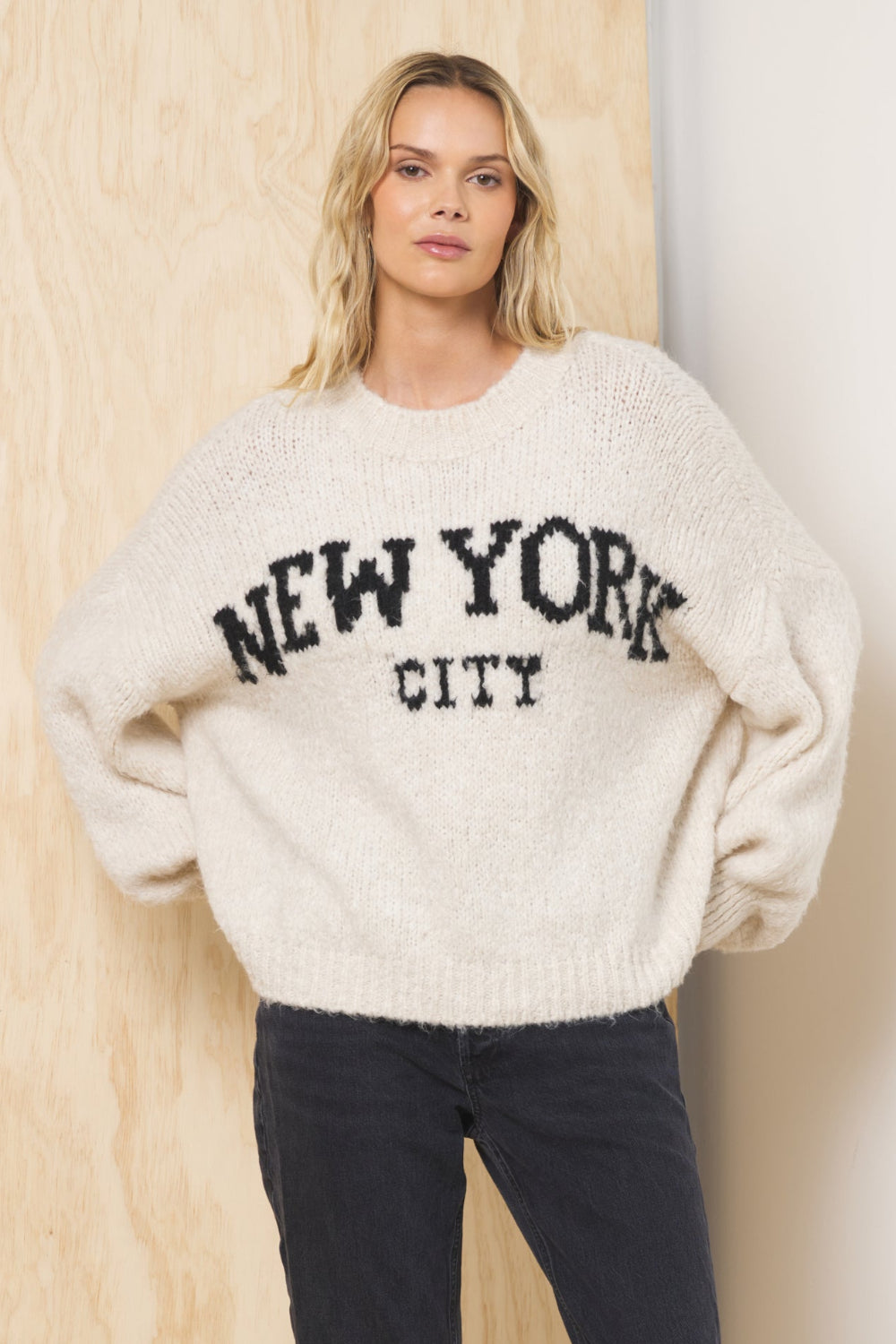 Jacquard Destination Sweater