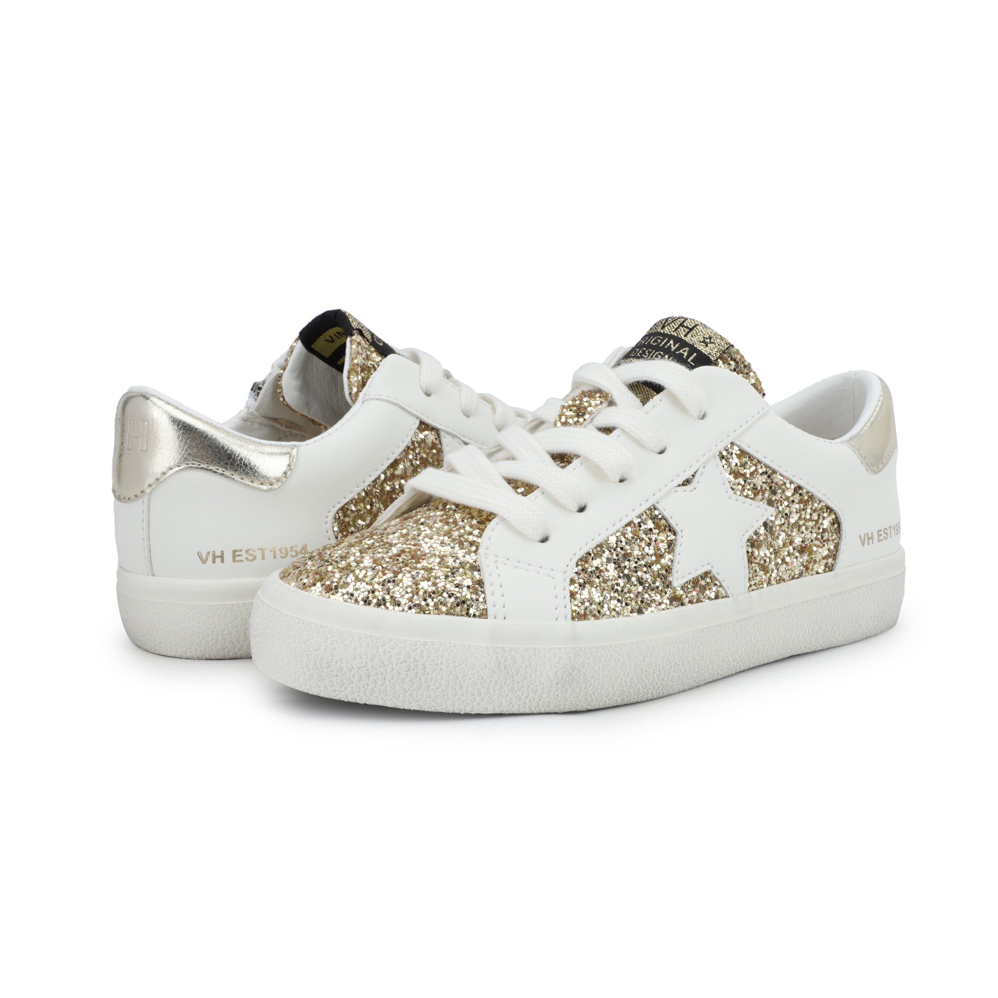 KIDS VAIL - WHITE/ GOLD GLITTER