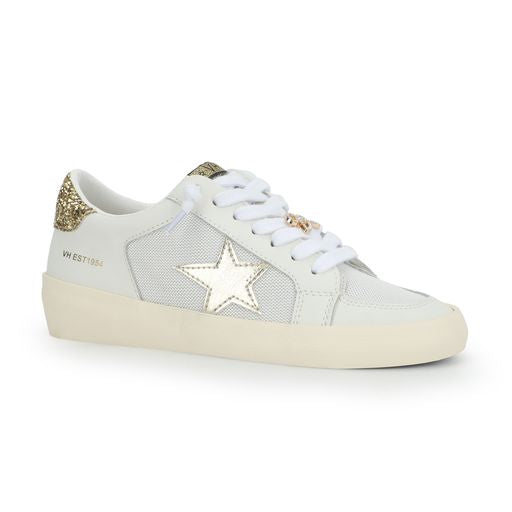 Vintage Havana Major Gold Metallic Sneakers