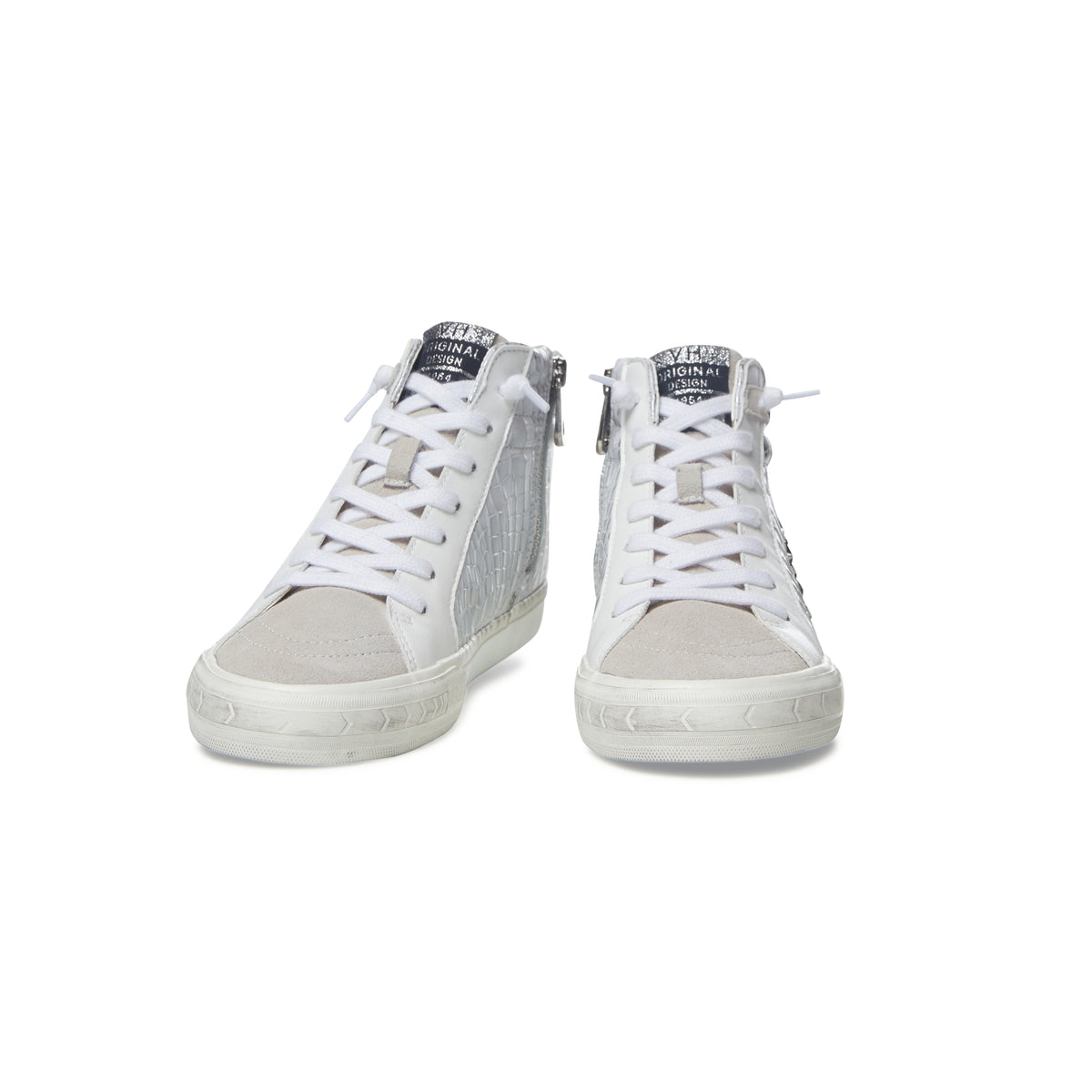 EDGE HIGH - LIGHT GREY CROCO – Footwear – VintageHavana.com