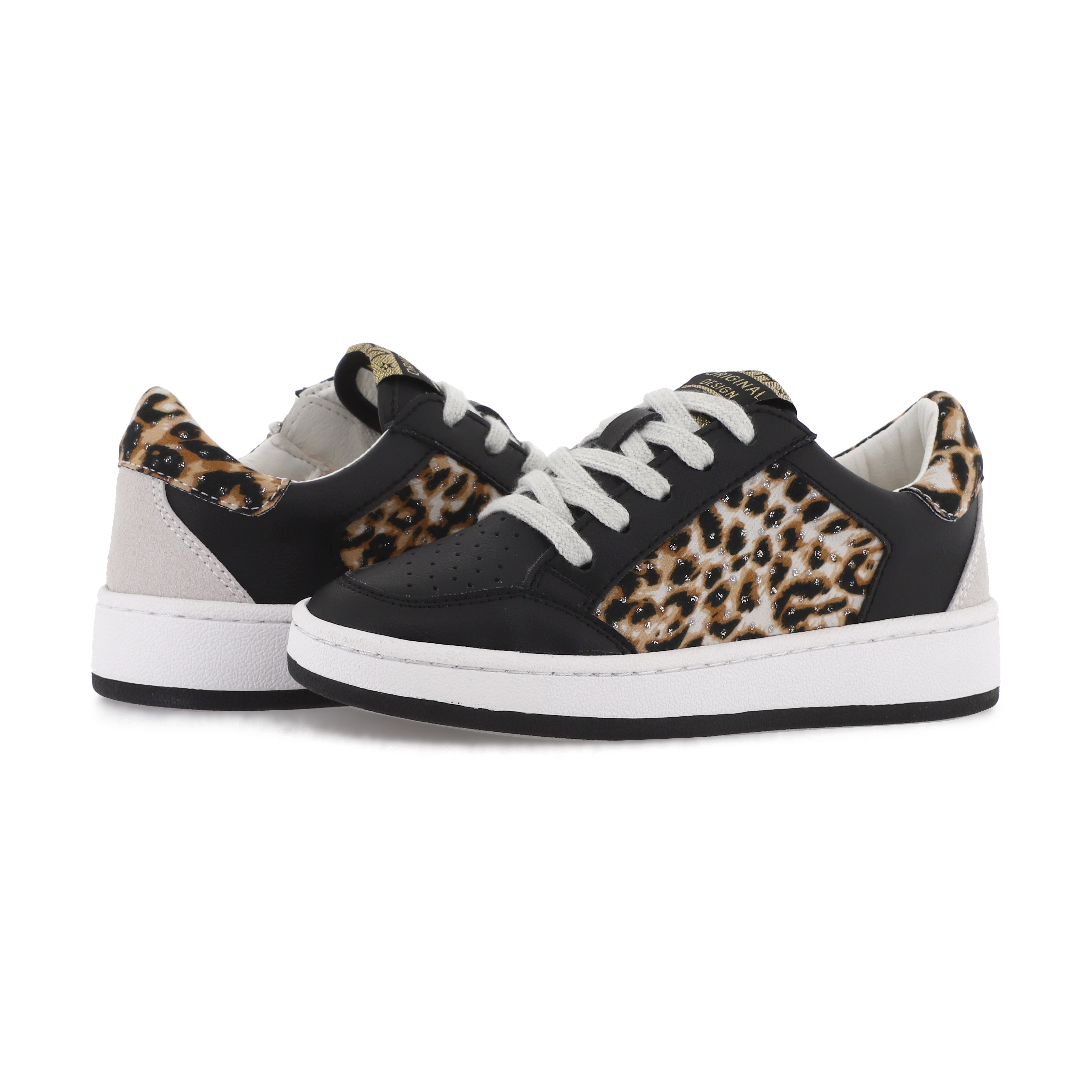 KIDS HALEE - BLACK LEOPARD MULTI