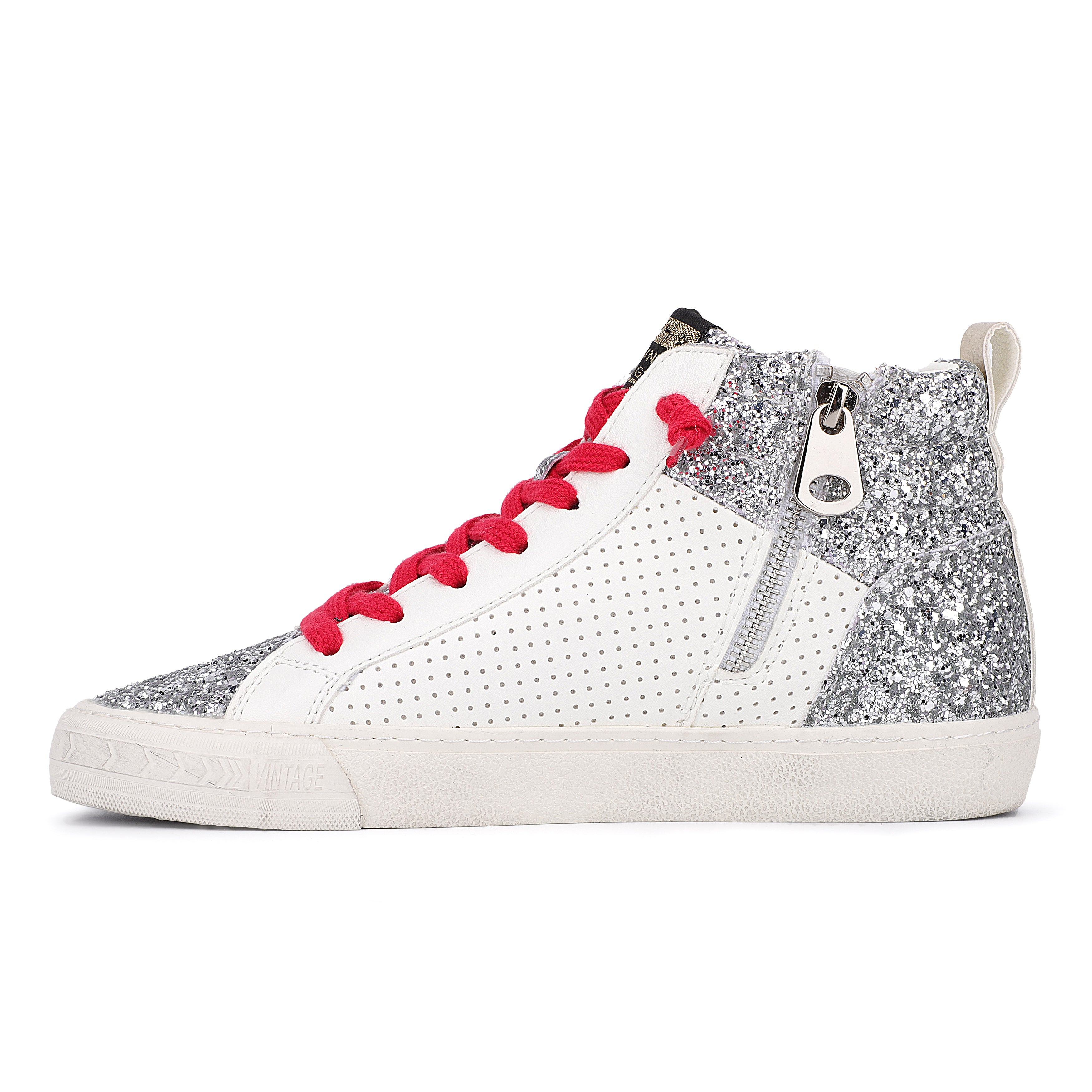 LESTER - SILVER GLITTER MULTI