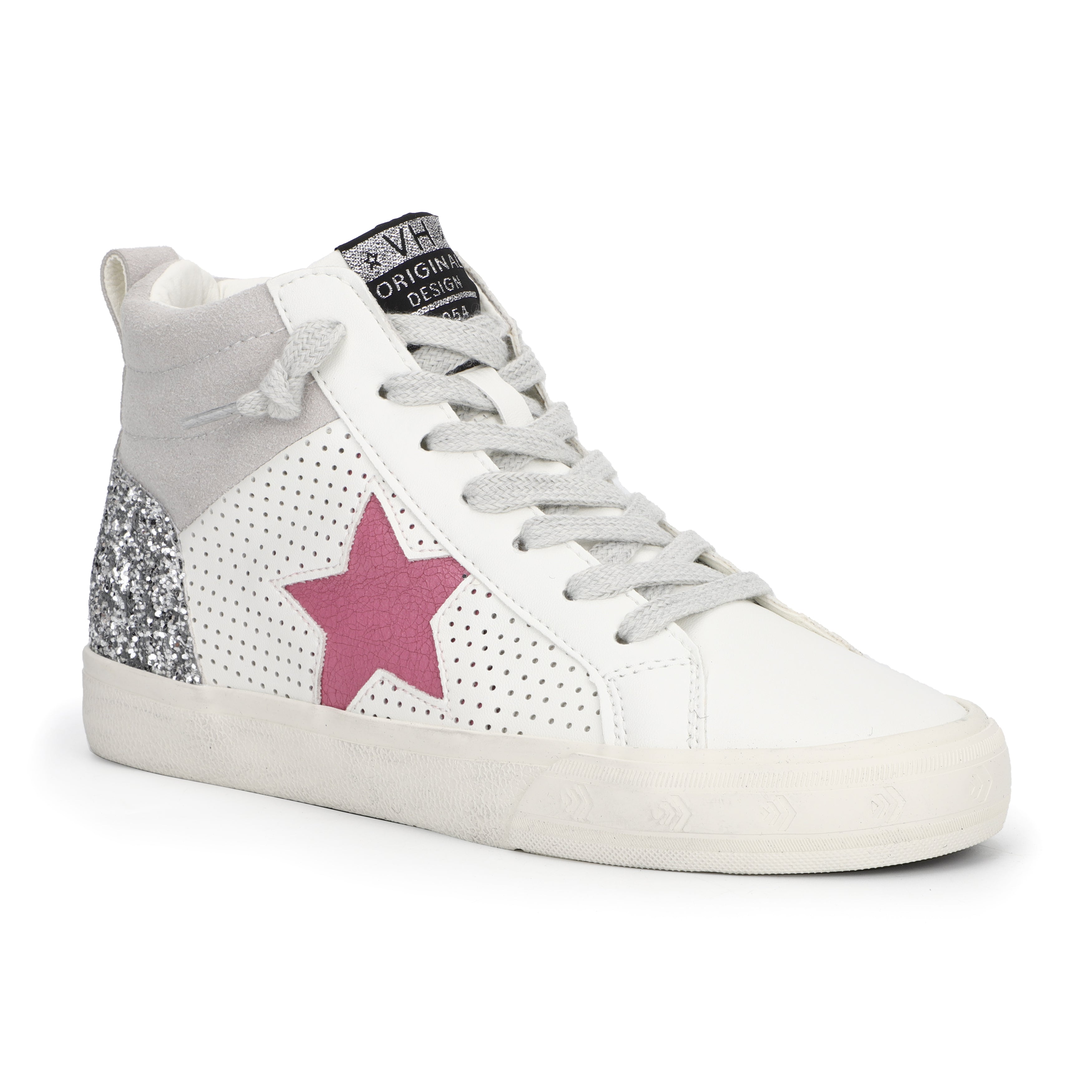 LESTER - WHITE GREY PINK