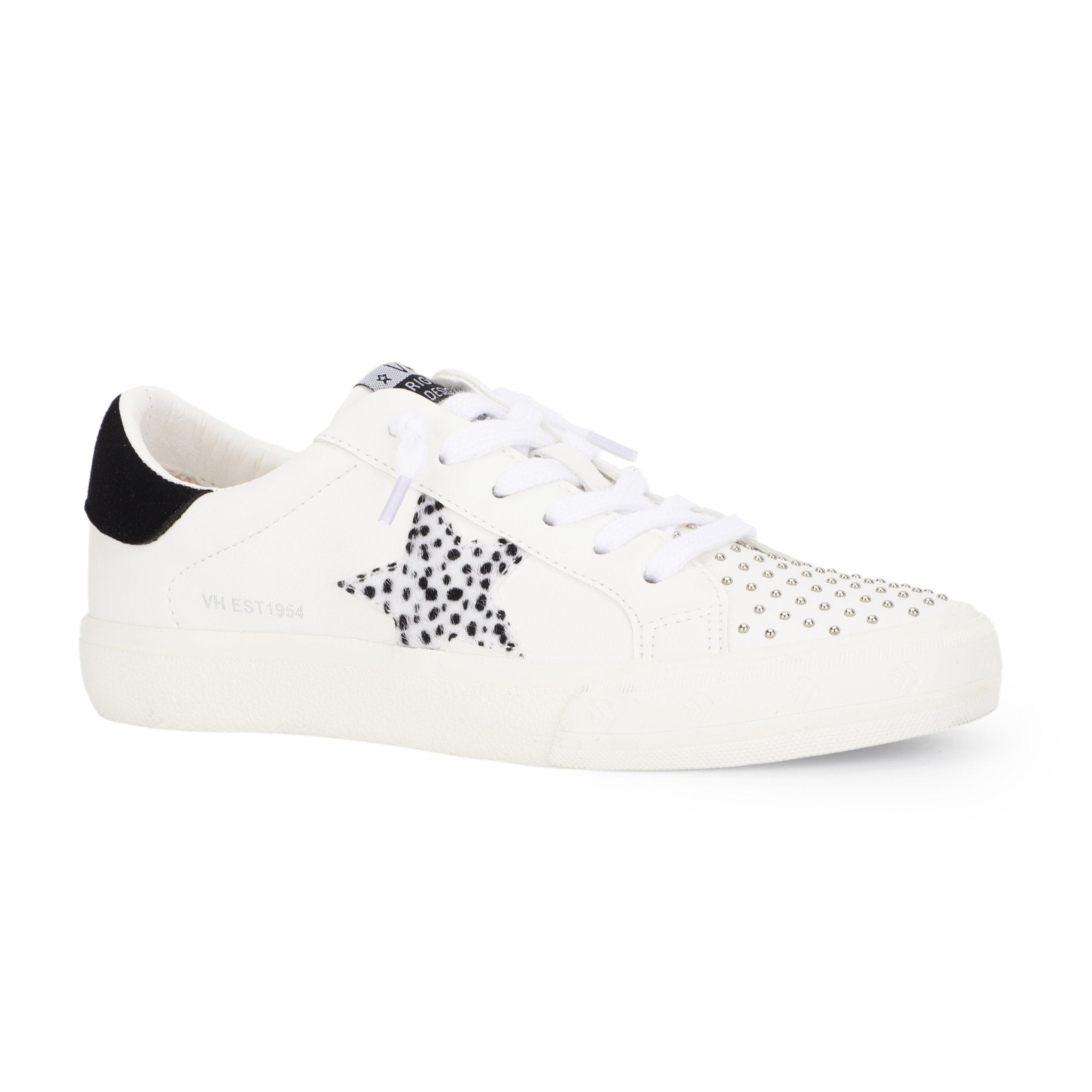 GRANDE - WHITE STUDDED CHEETAH MIX