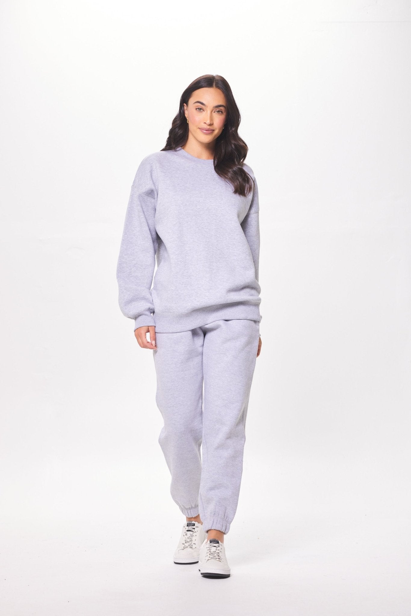 Heather Grey Proweave Crewneck Sweatshirt