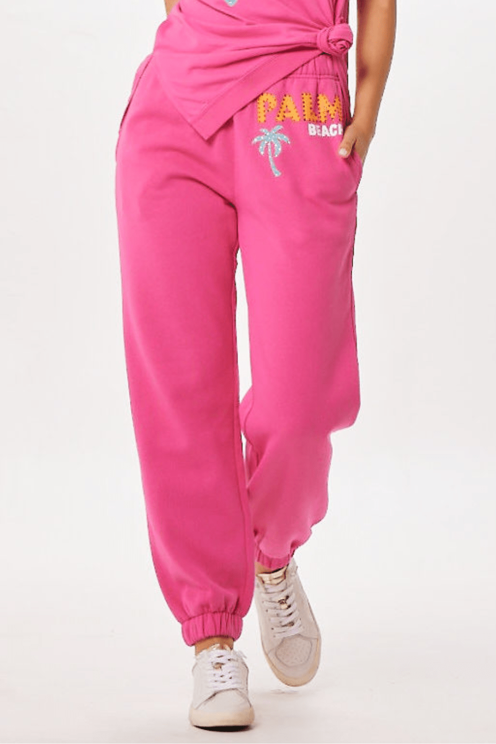 Hot Pink Palm Beach Jet Setter Surf Wash Jogger VintageHavana