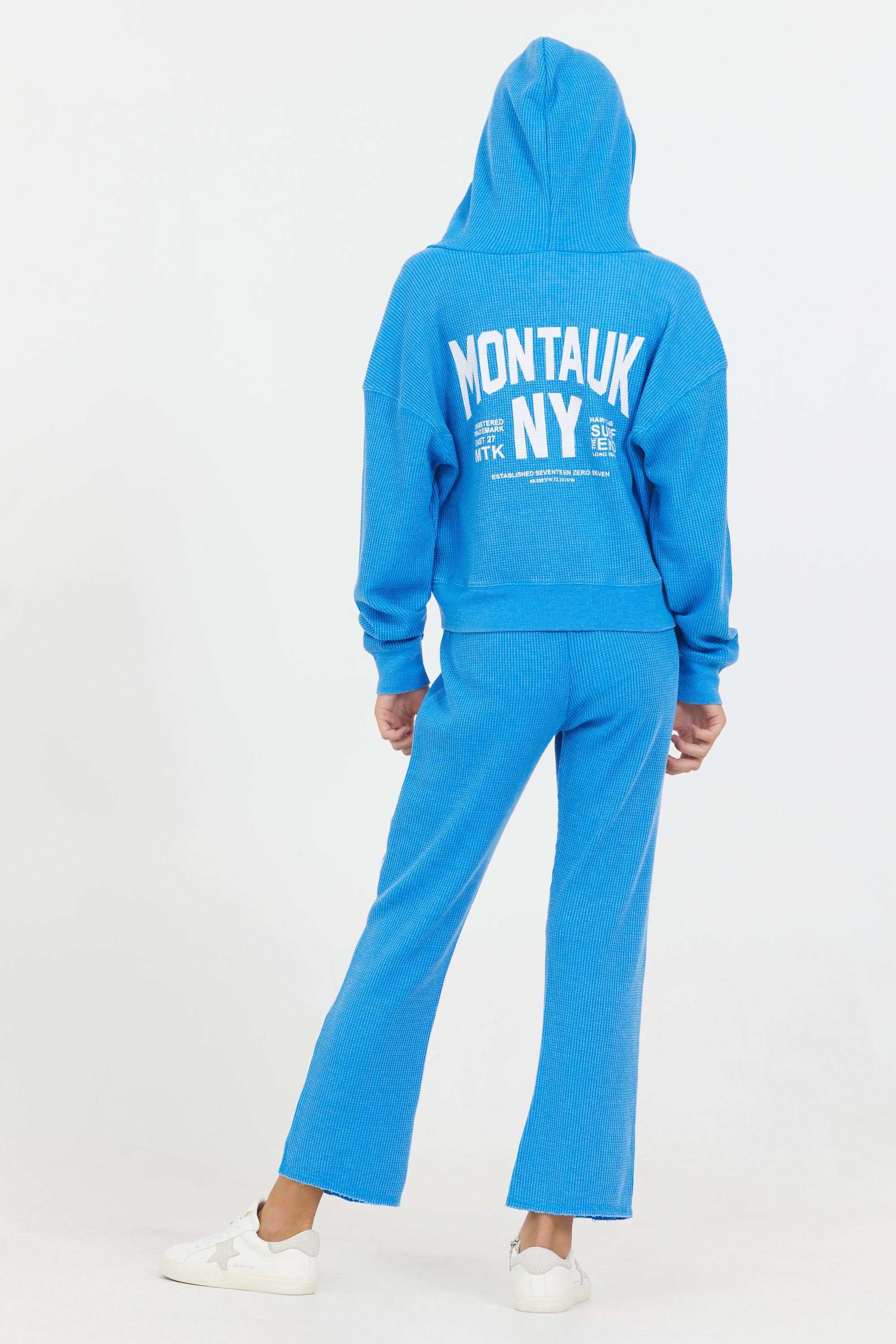Kids "Montauk" Burnout Thermal Foldover Pant