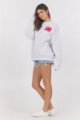 Summer Love Fleece Crewneck