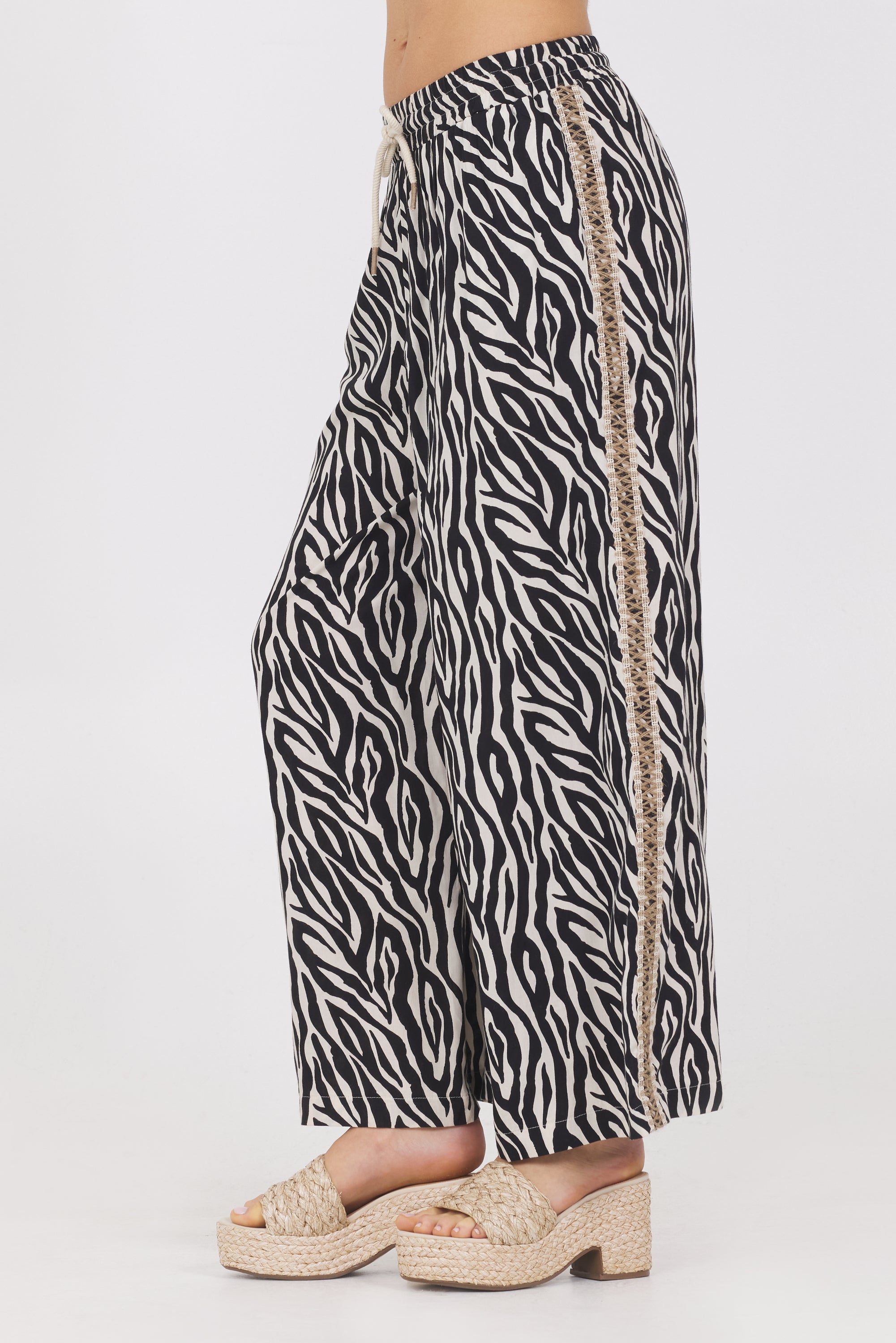 Animal Print Pants