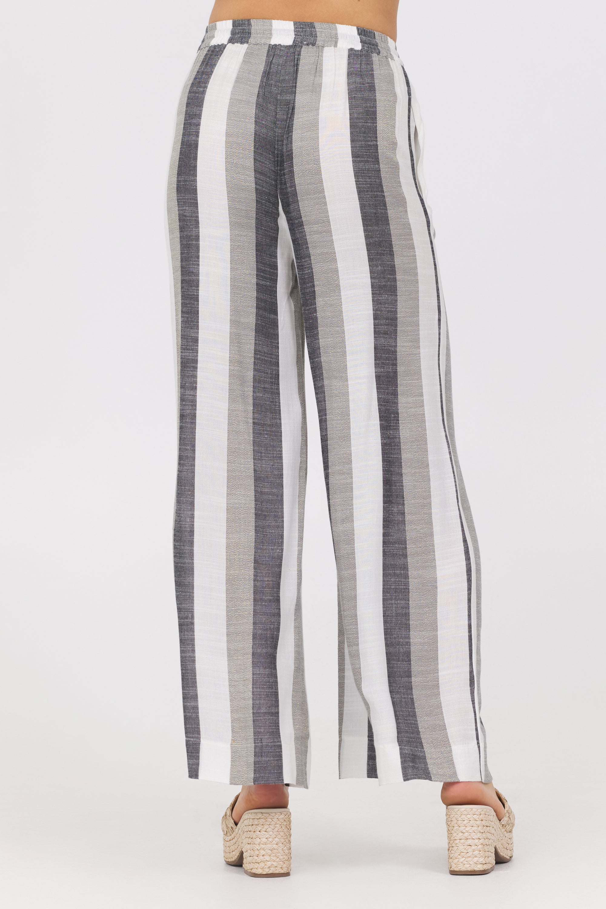 Lightweight Metallic Stripe Pant