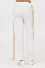 Color Block Cloud Fleece Wide Leg Pant