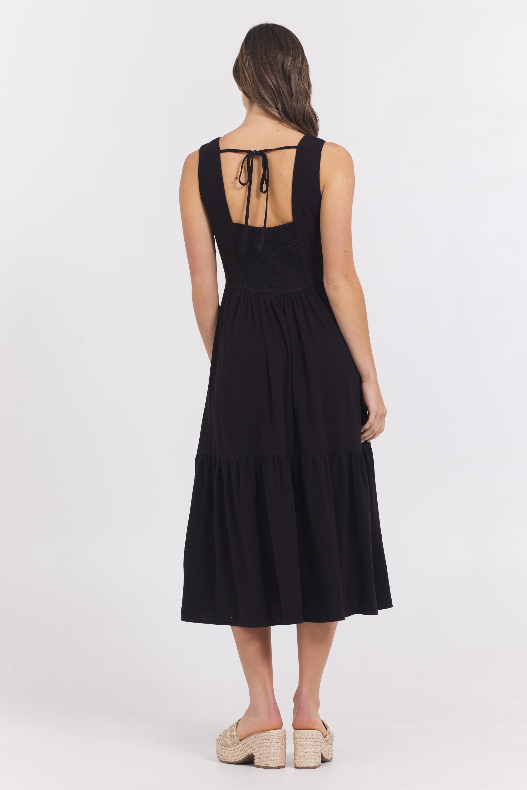 Linen Maxi Dress