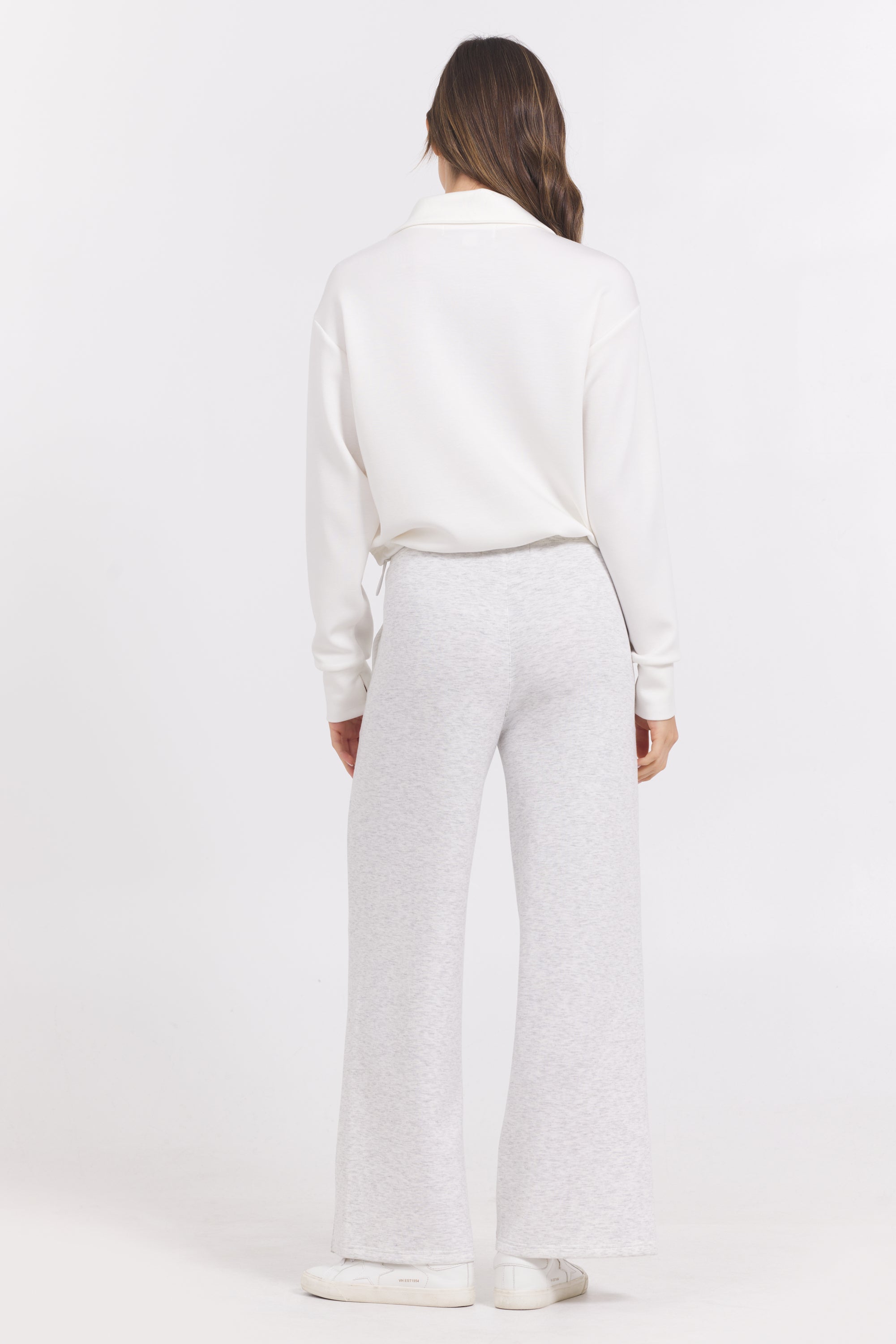 Egg Shell Cloud Wide Leg Pant