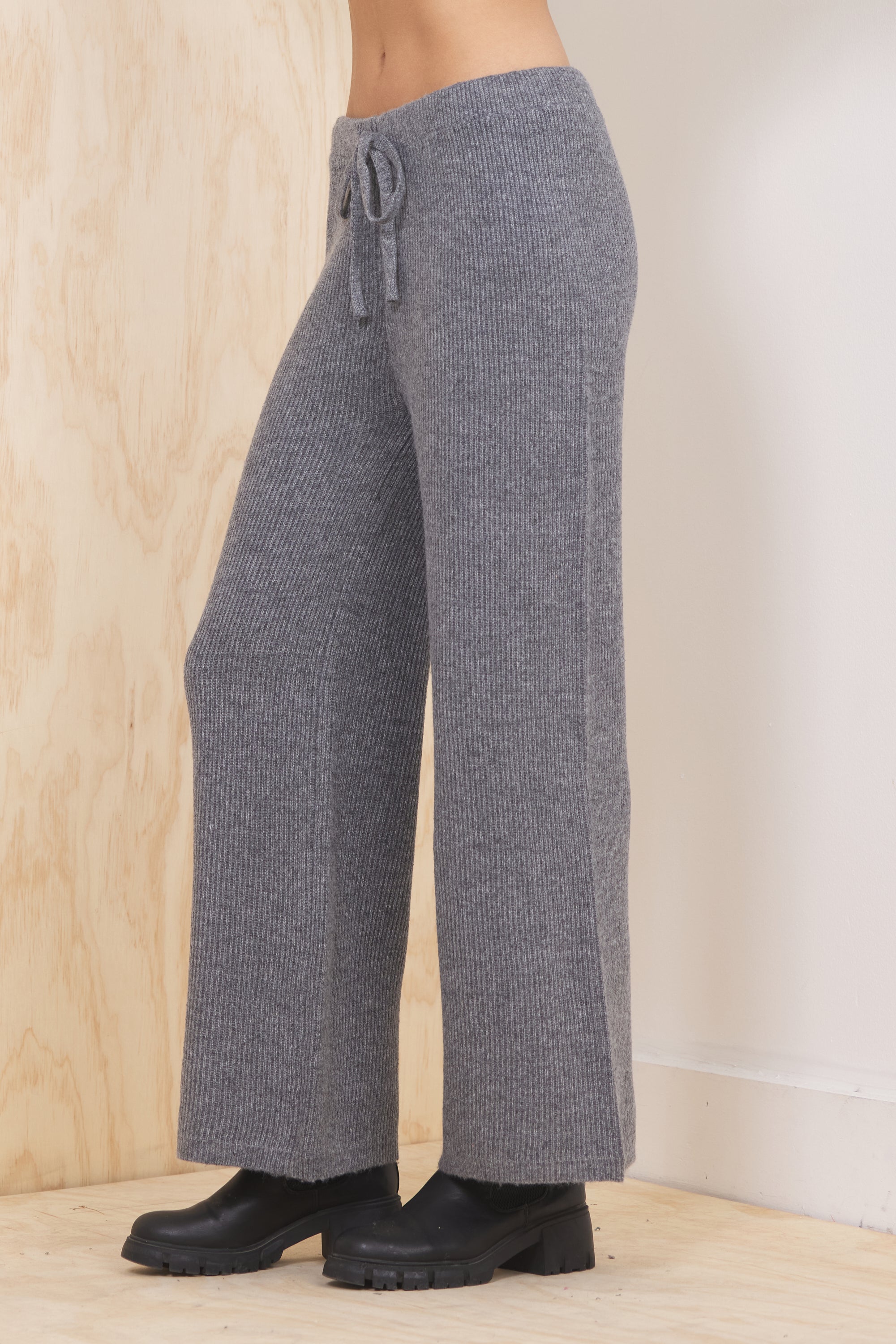 Sweater Terry Wide Leg Pant