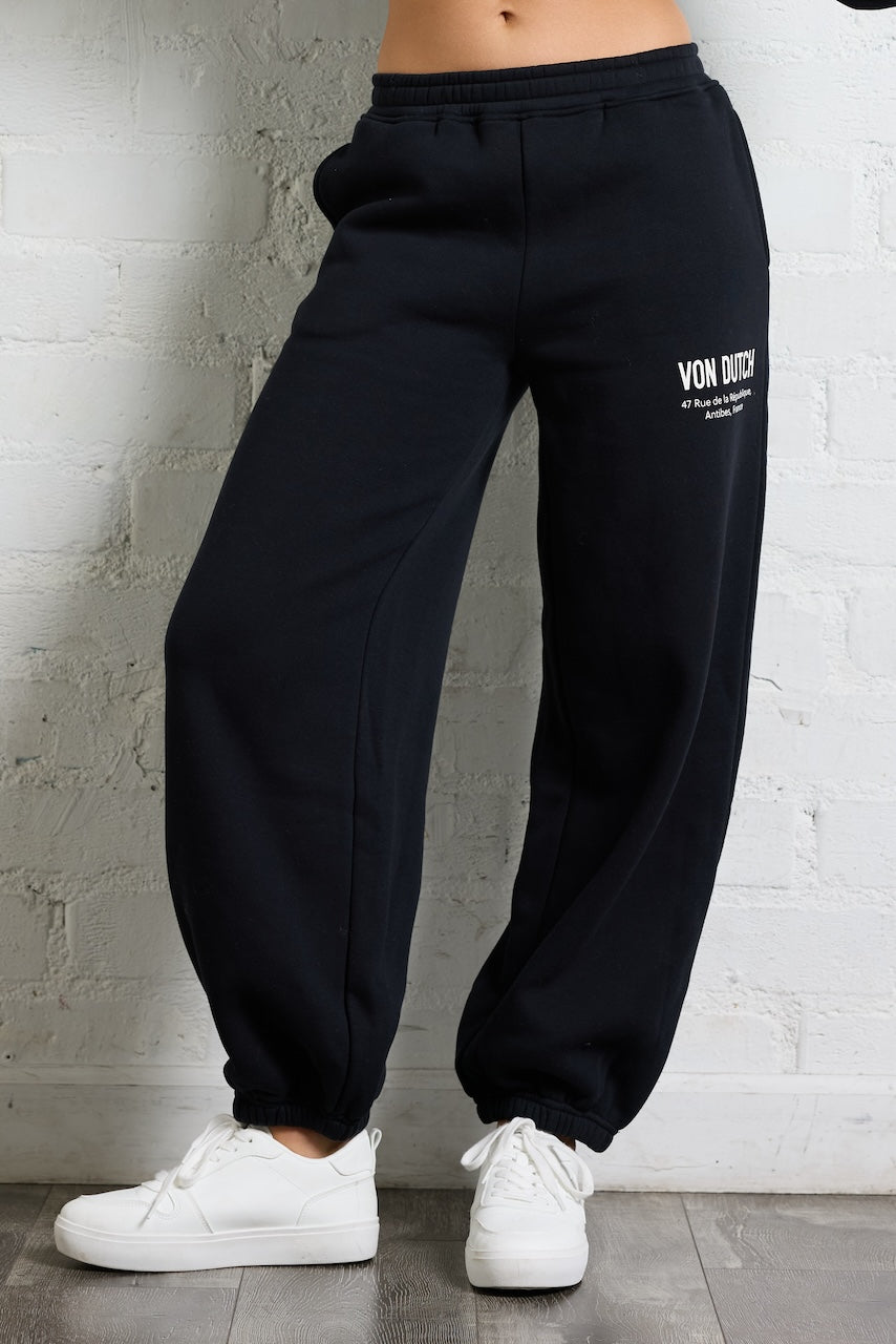 Von Dutch Jogger in Black