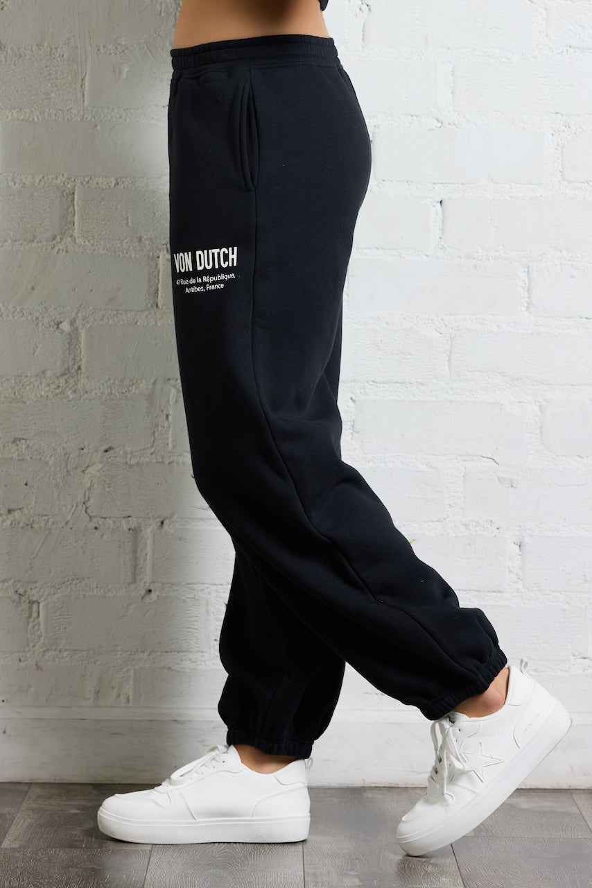 Von Dutch Jogger in Black