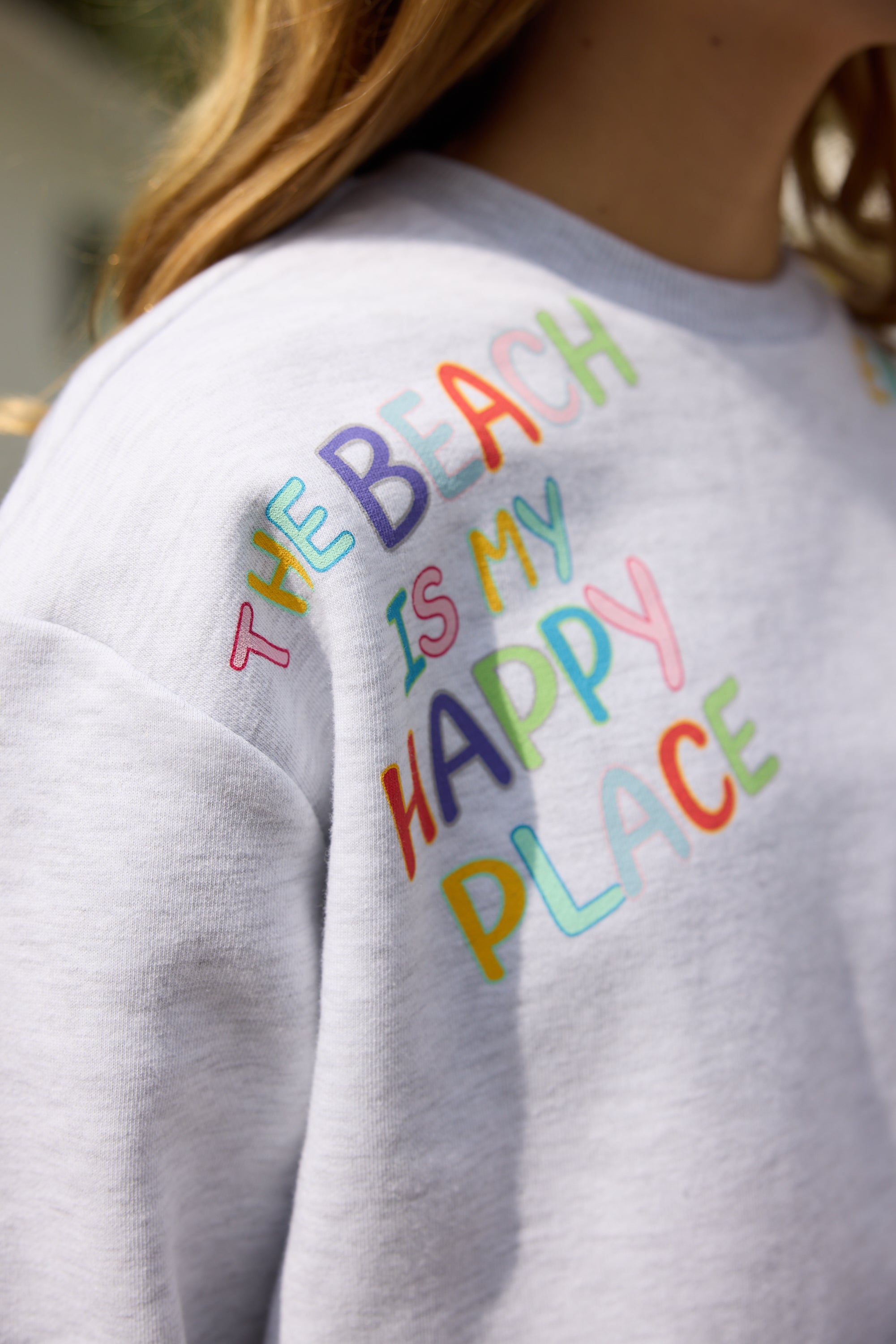 Kids Happy Place Crewneck