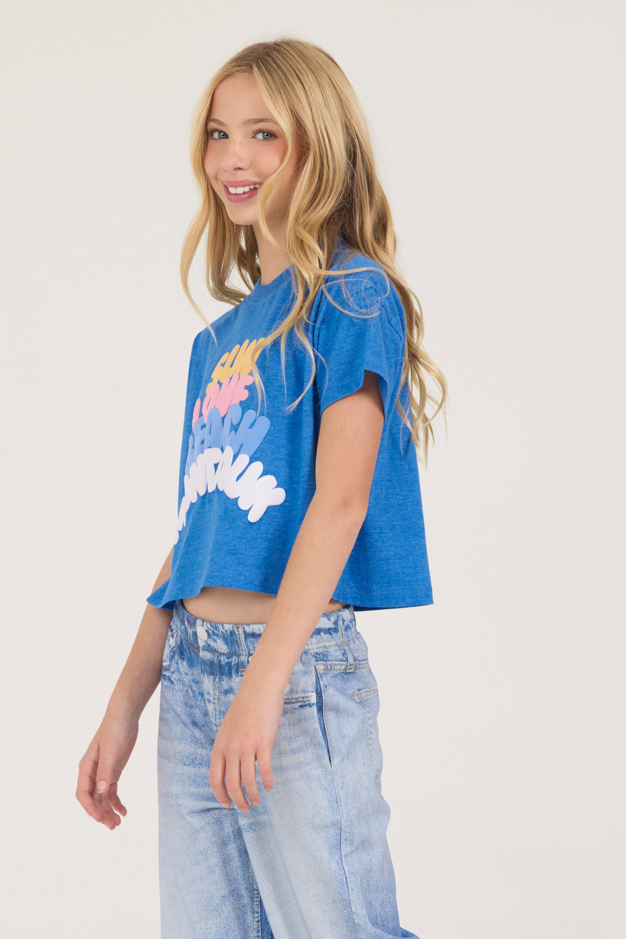 Kids Sun Montauk Puff Tee