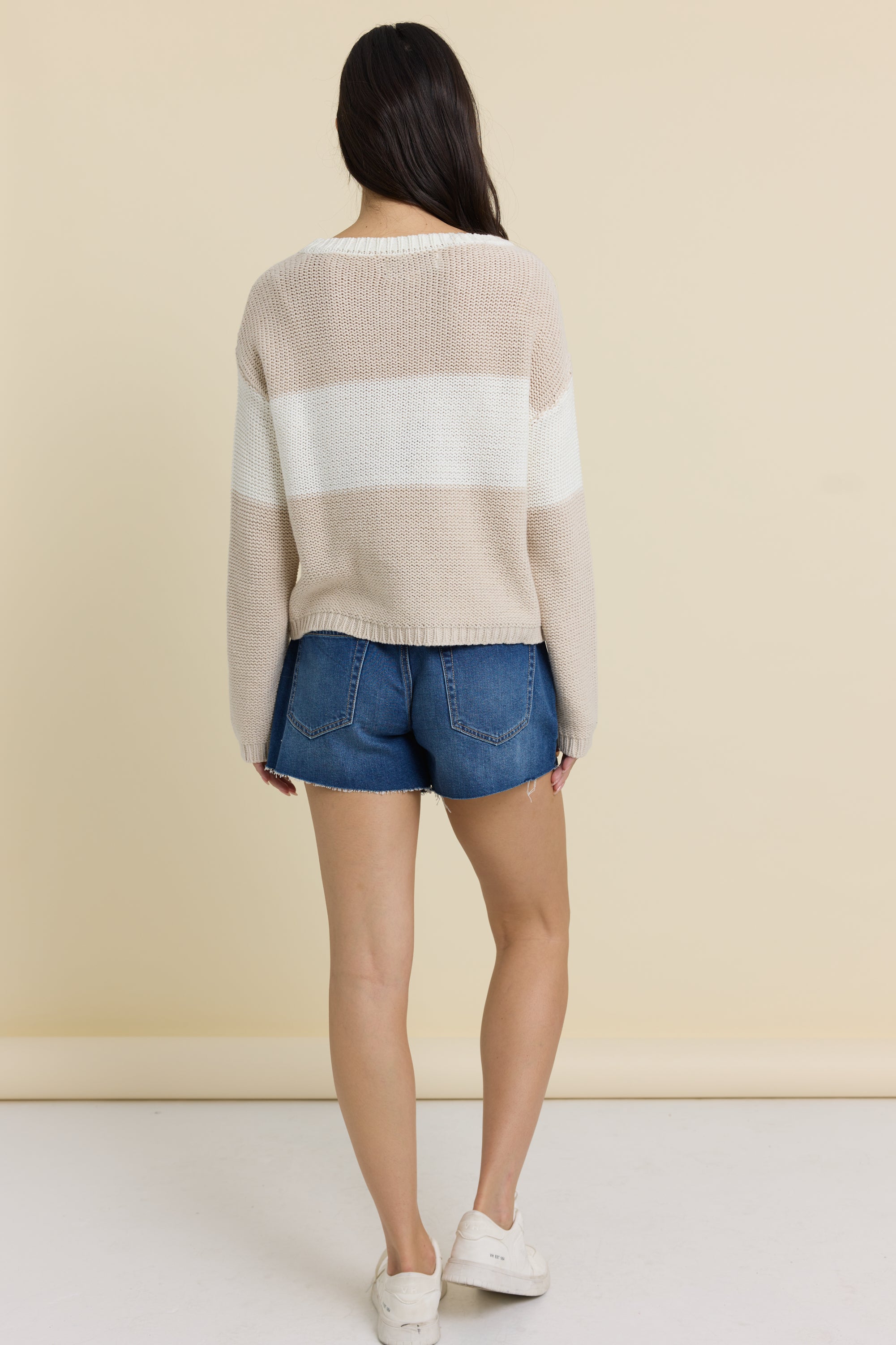 Embroidered Beach Sweater