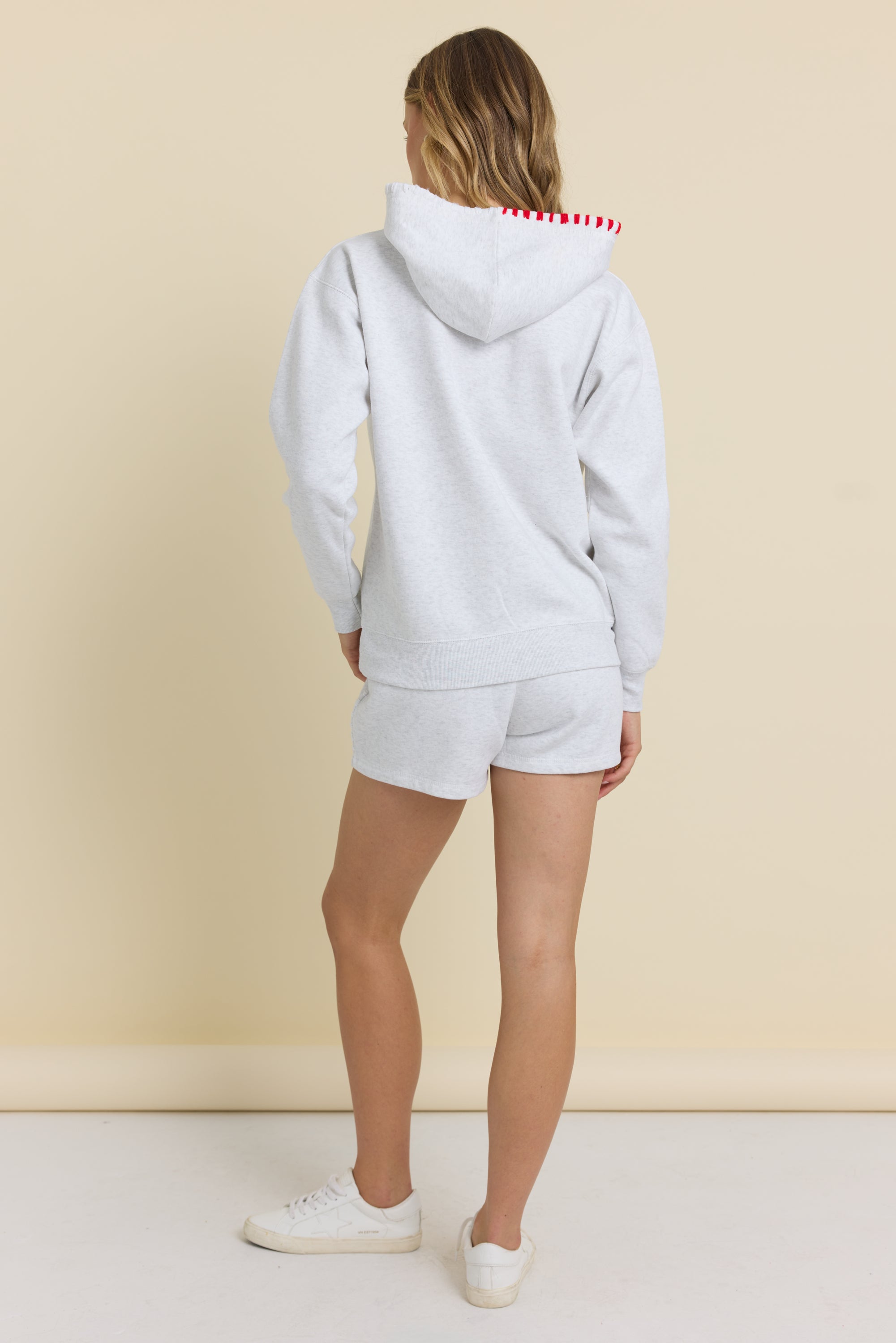 Embroidered Surf Wash Hoodie