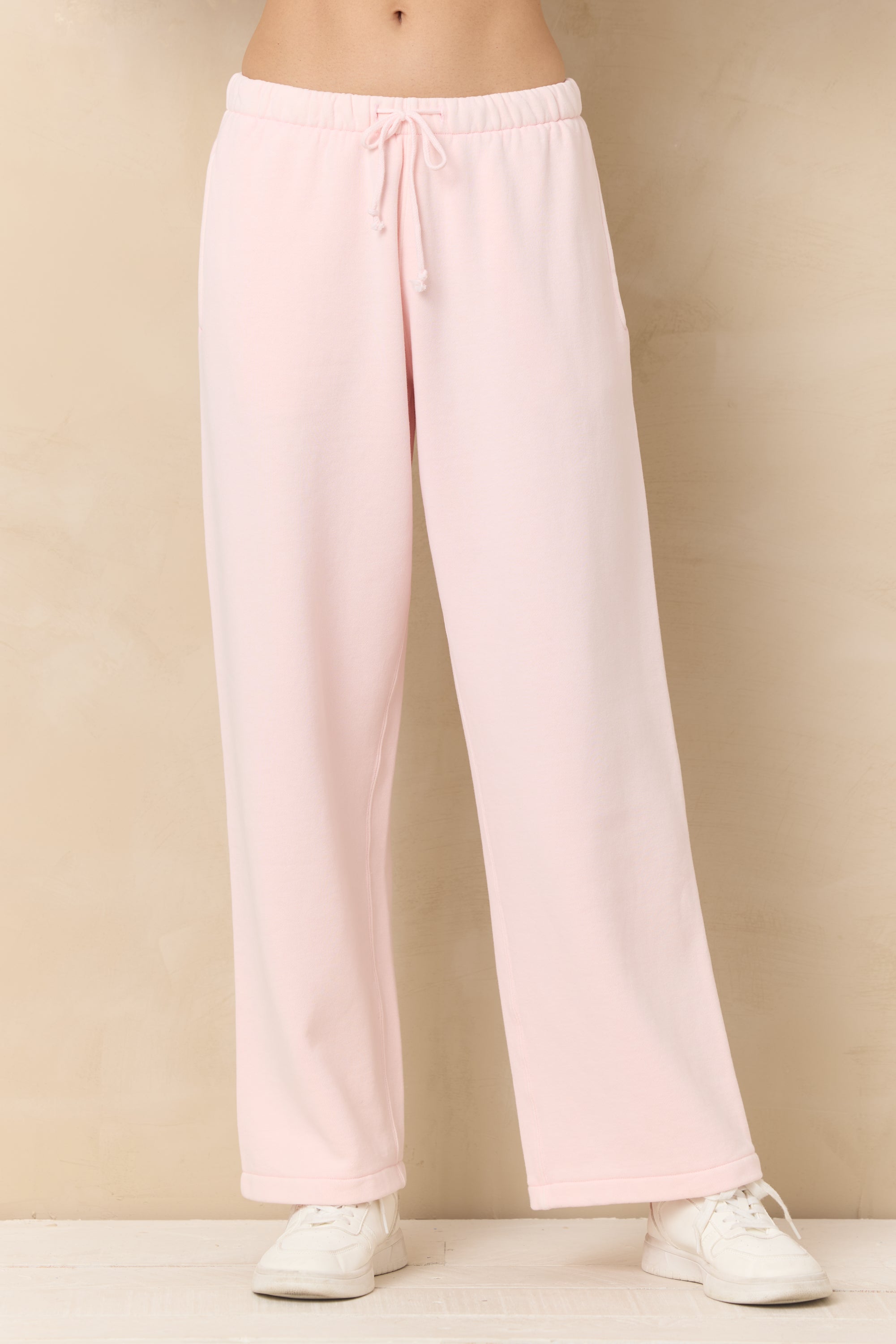 Heavyweight Knit Wide Leg Pant