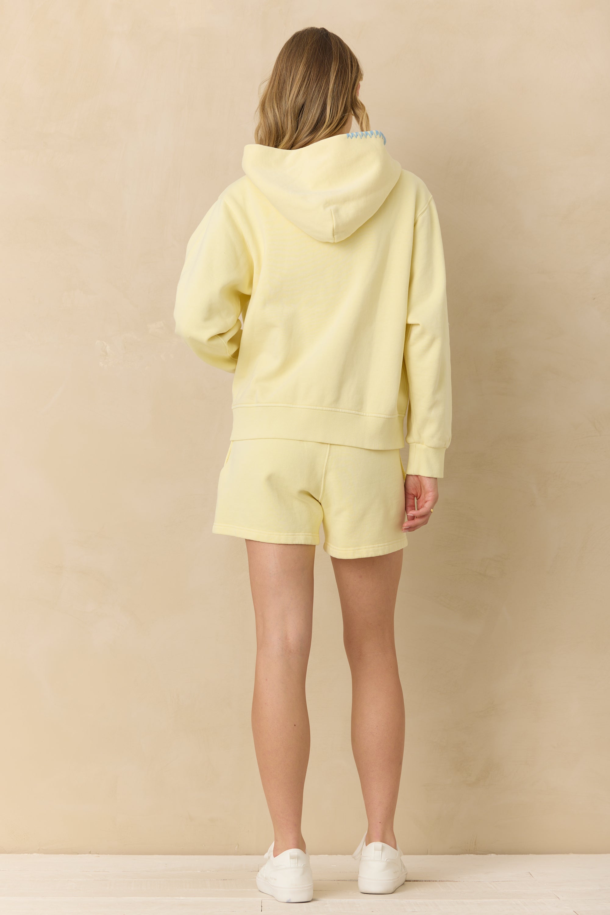 Heavyweight Zip Up with Stitching