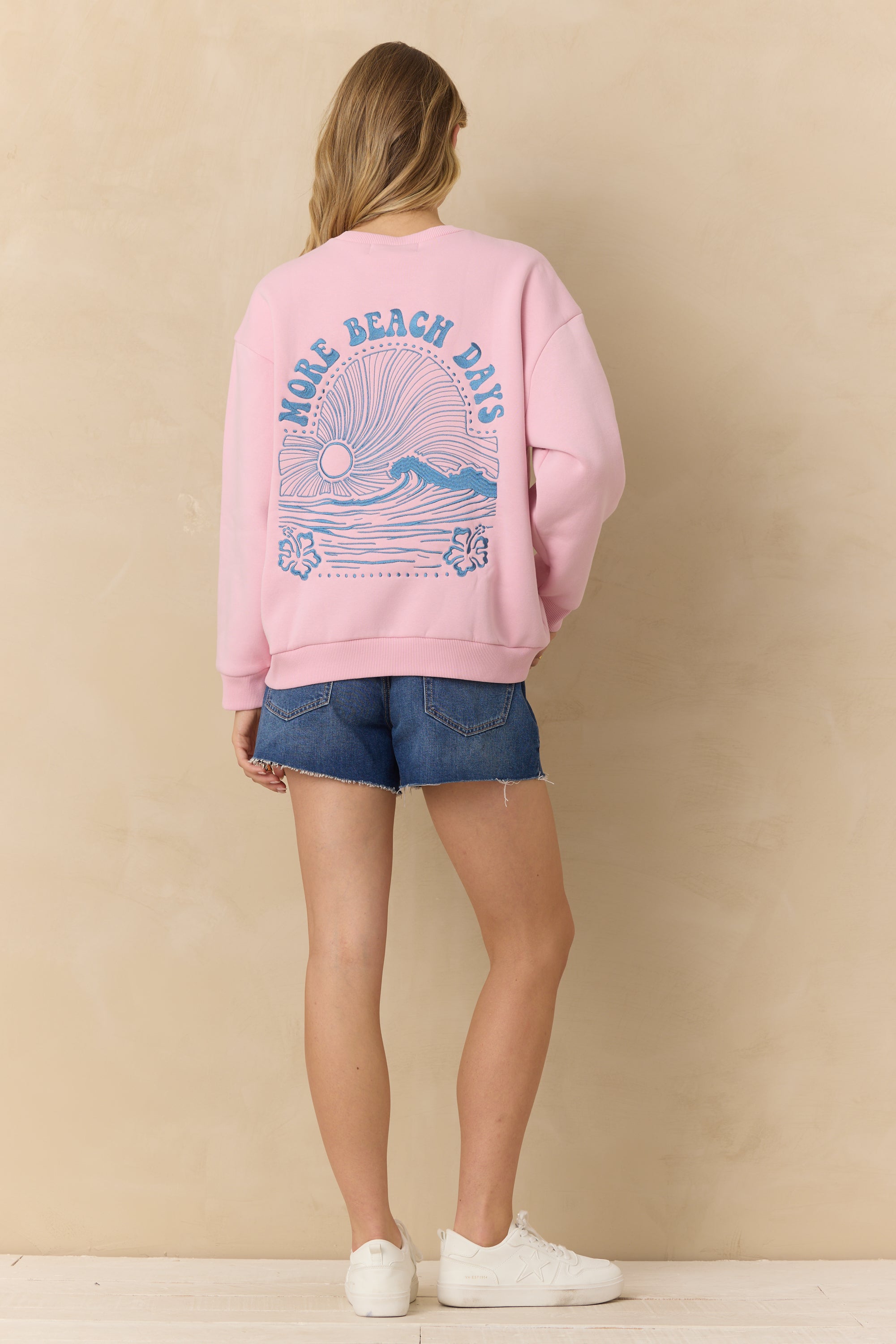 Comfort Fleece Crew with Embroidery