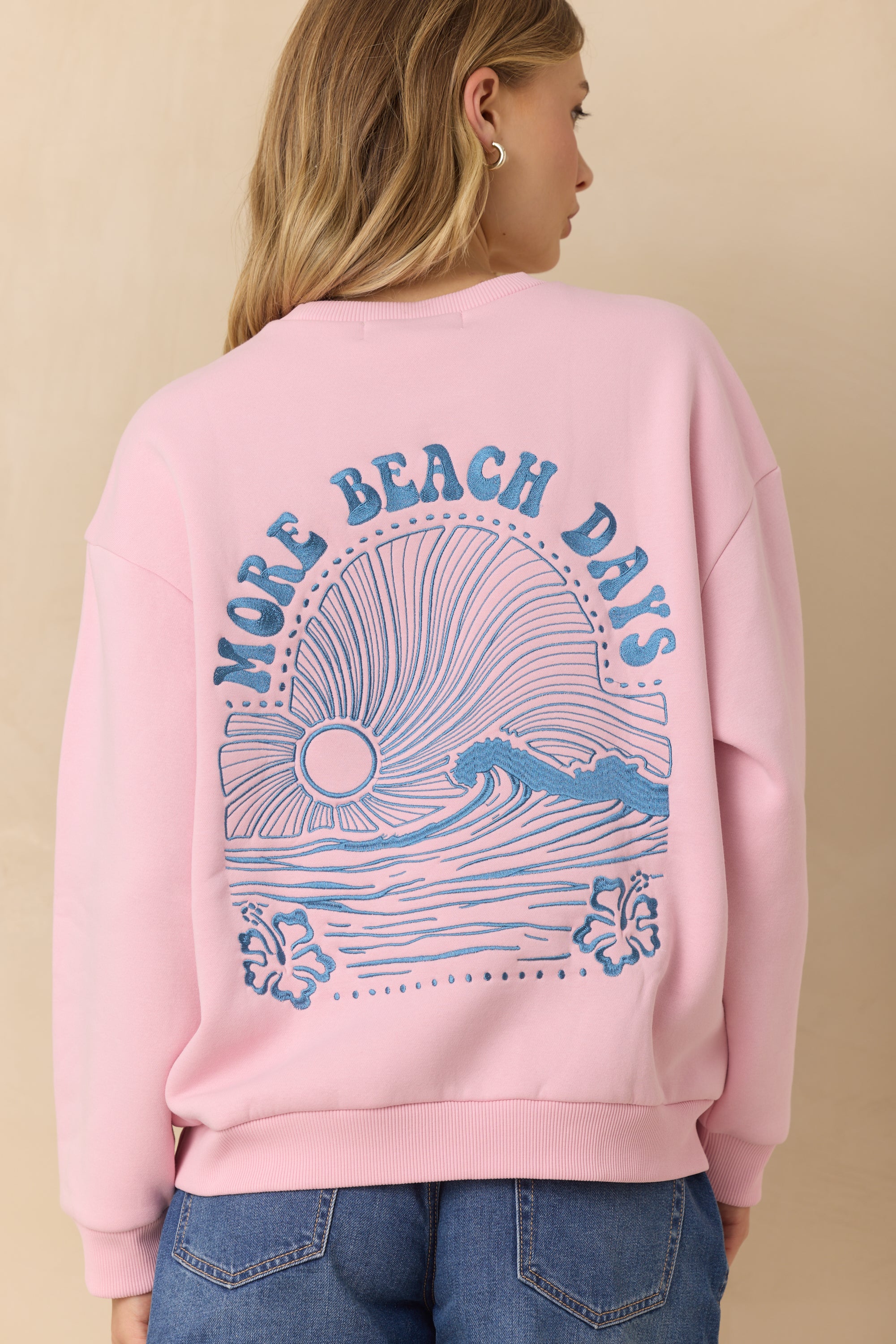 Comfort Fleece Crew with Embroidery