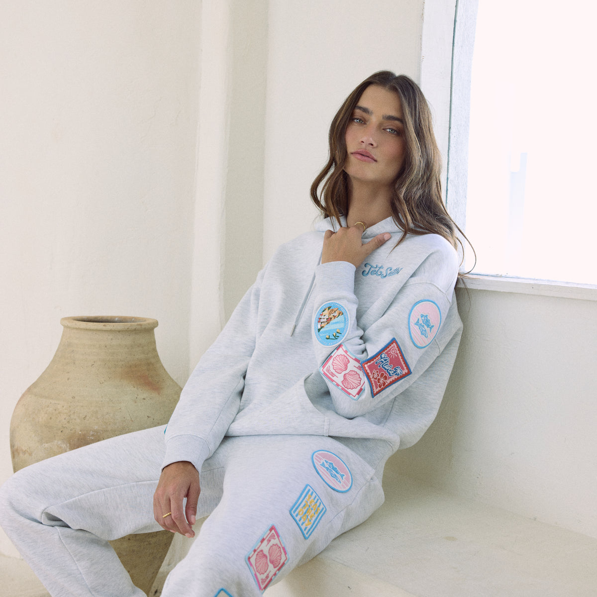 Ultra Fleece Hoodie with Patches and 