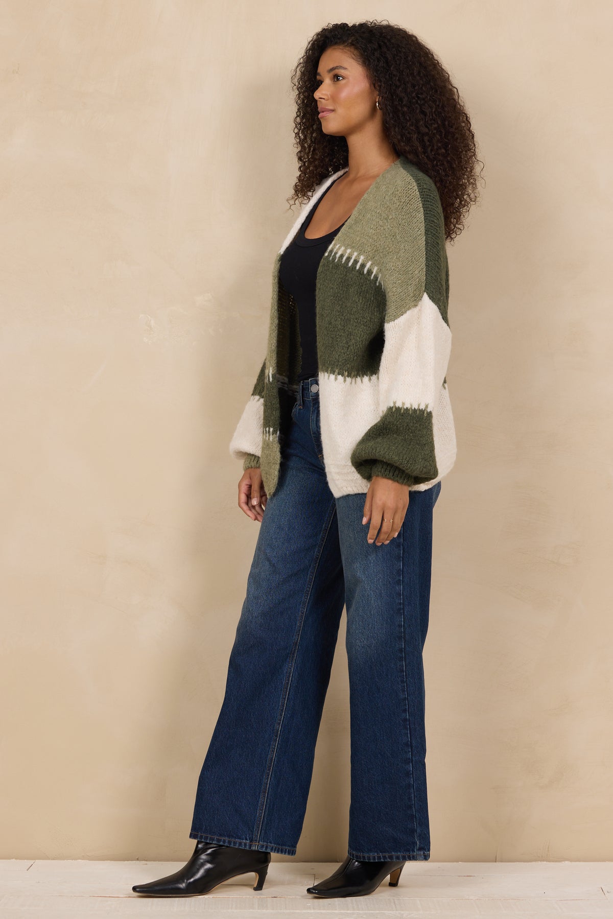 PATCHWORK CARDIGAN