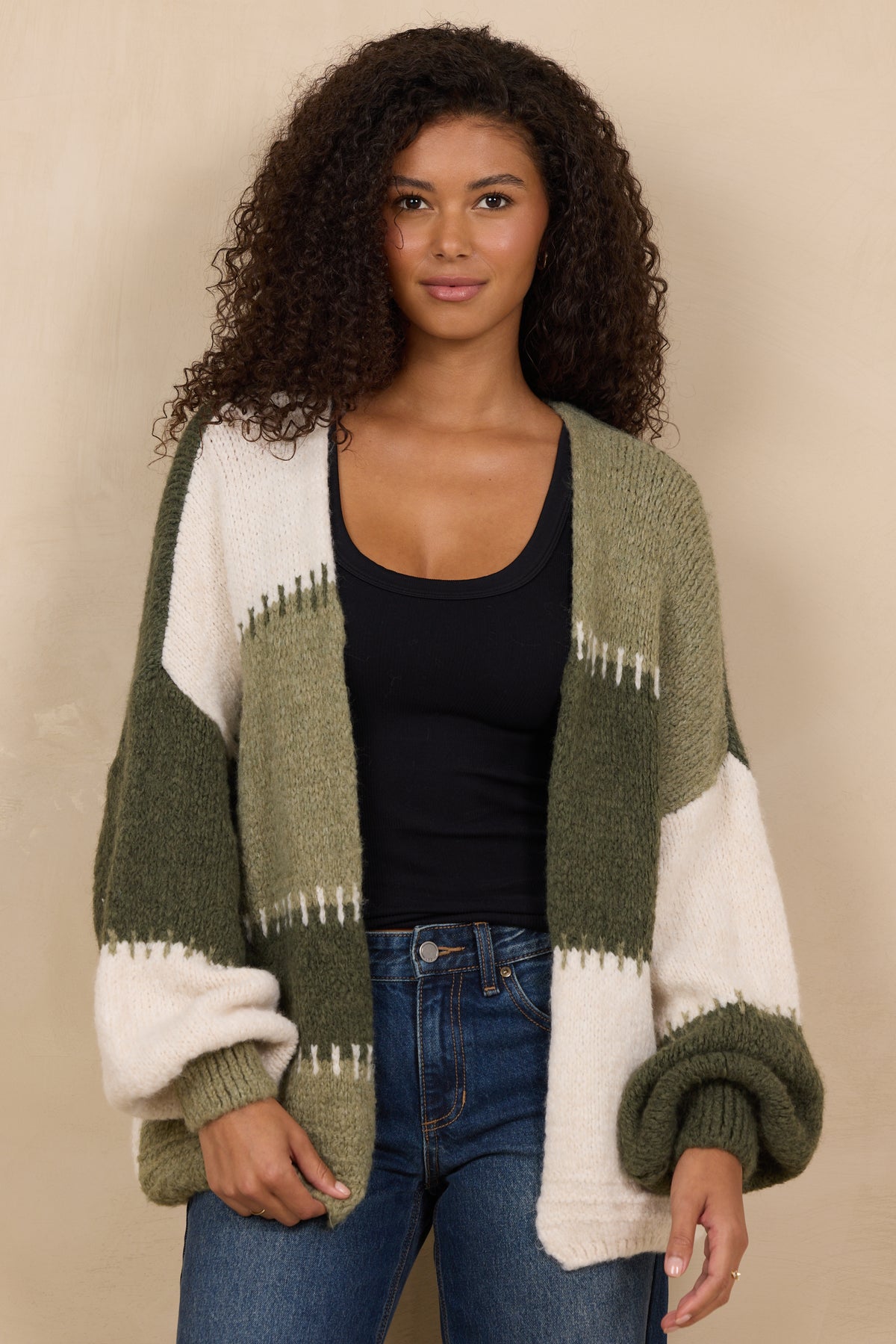 PATCHWORK CARDIGAN