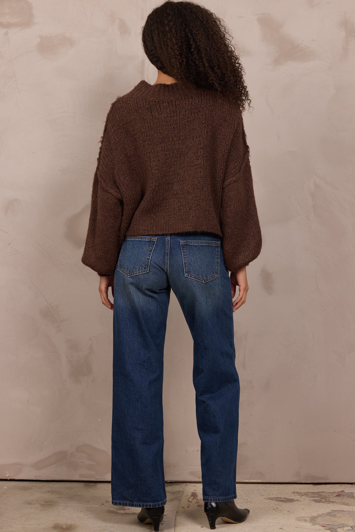 MOCK NECK SWEATER