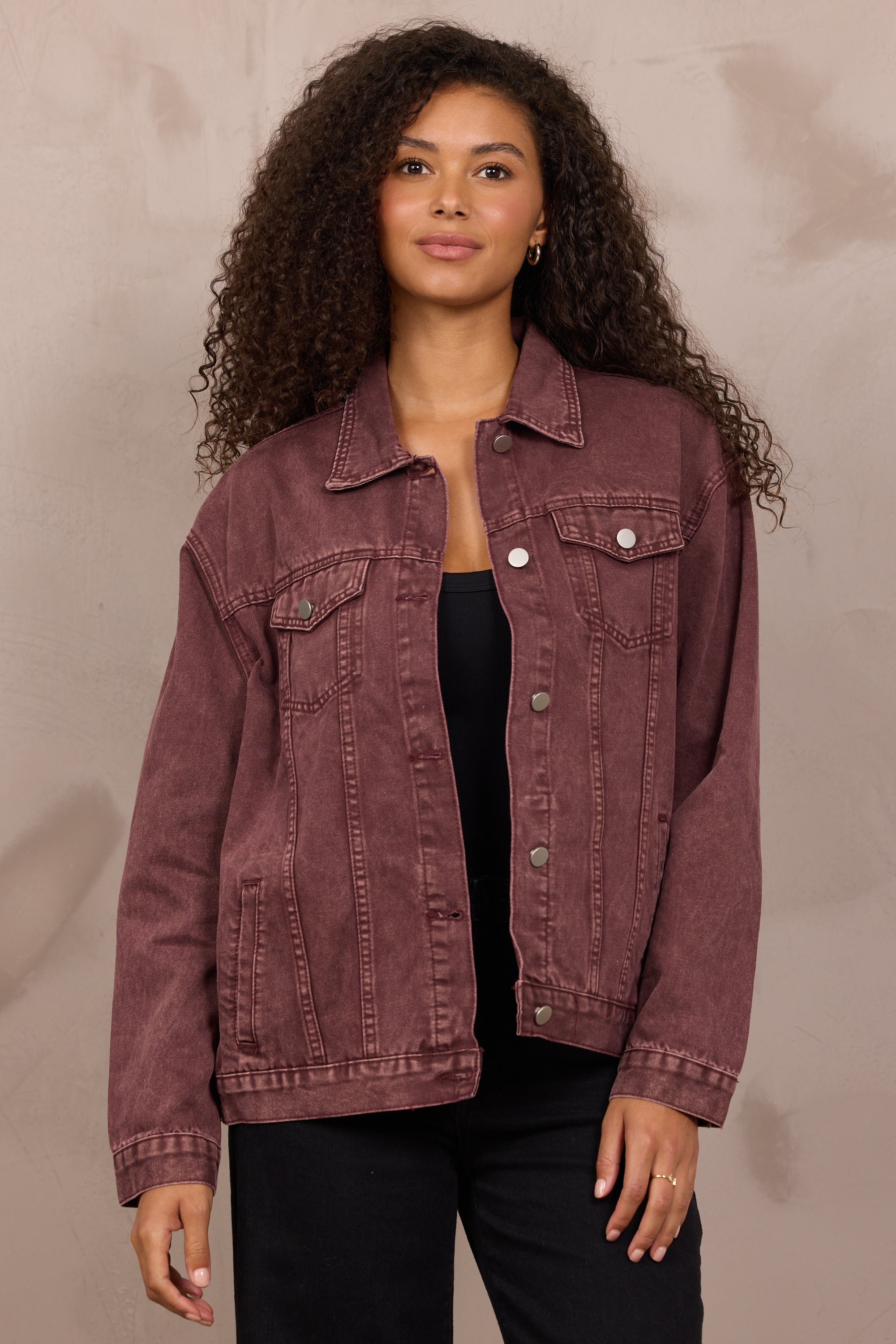 Washed Denim Jacket