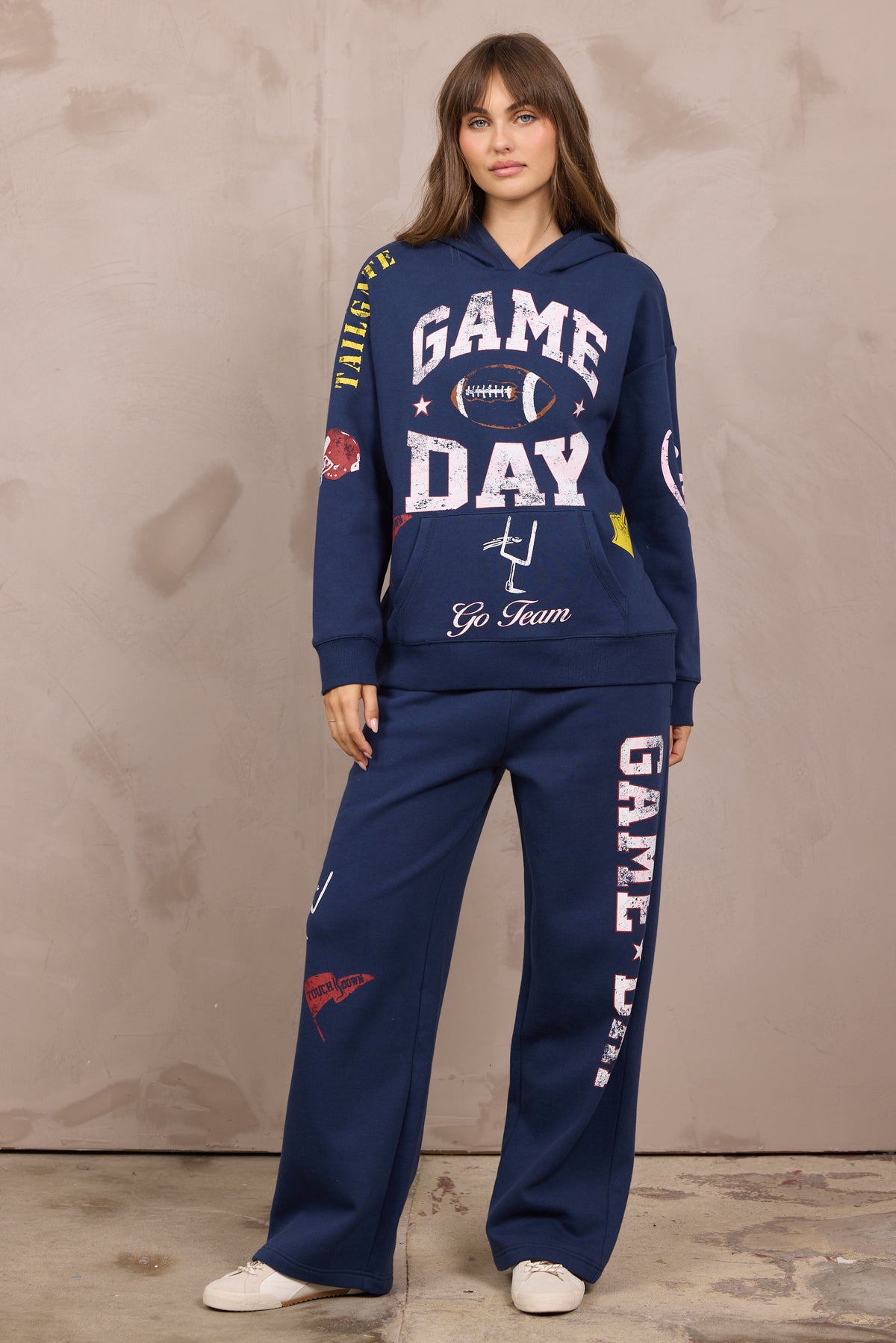 All Over Printed Comfort Fleece Hoodie