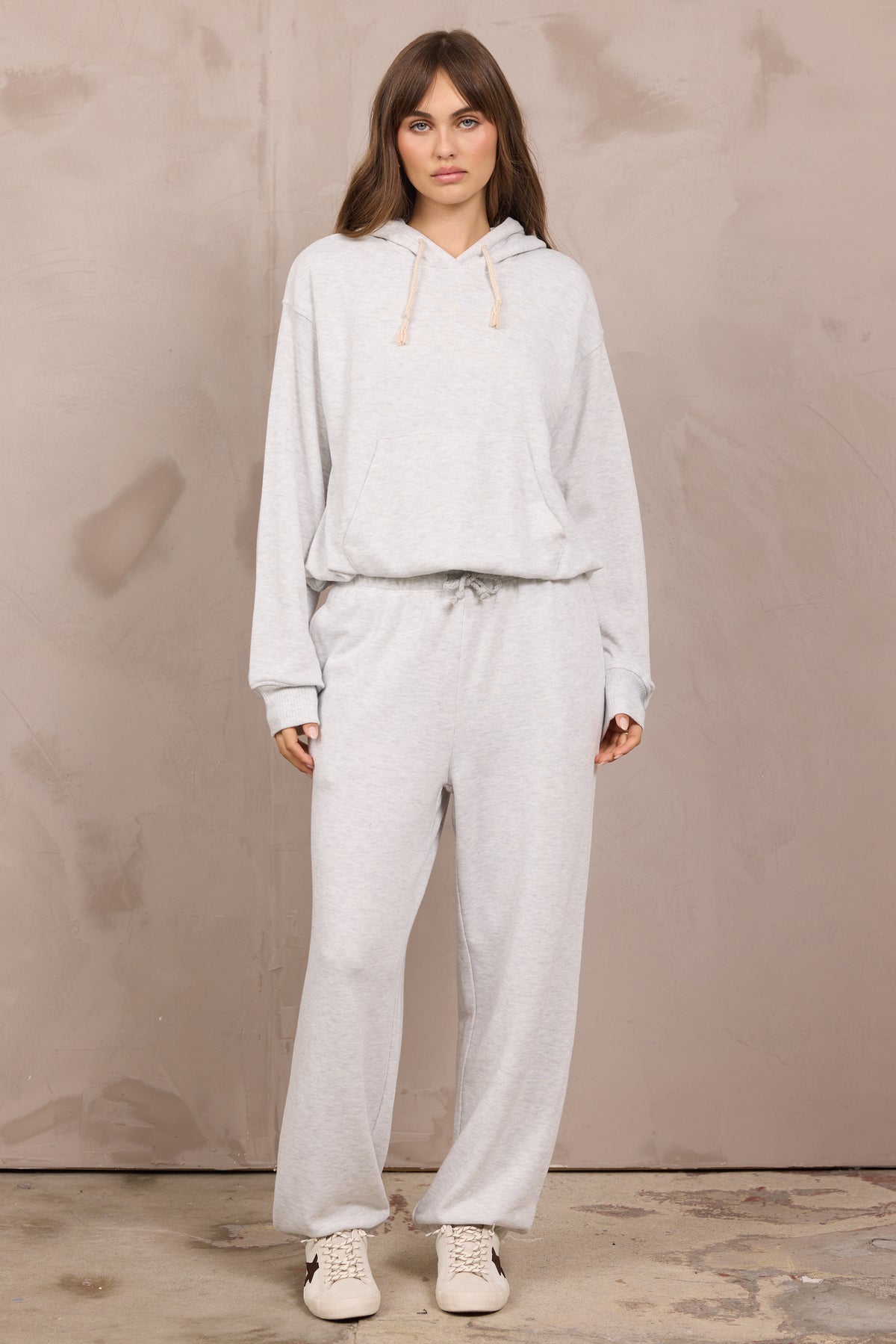 Butter Fleece Bubble Hem Hoodie