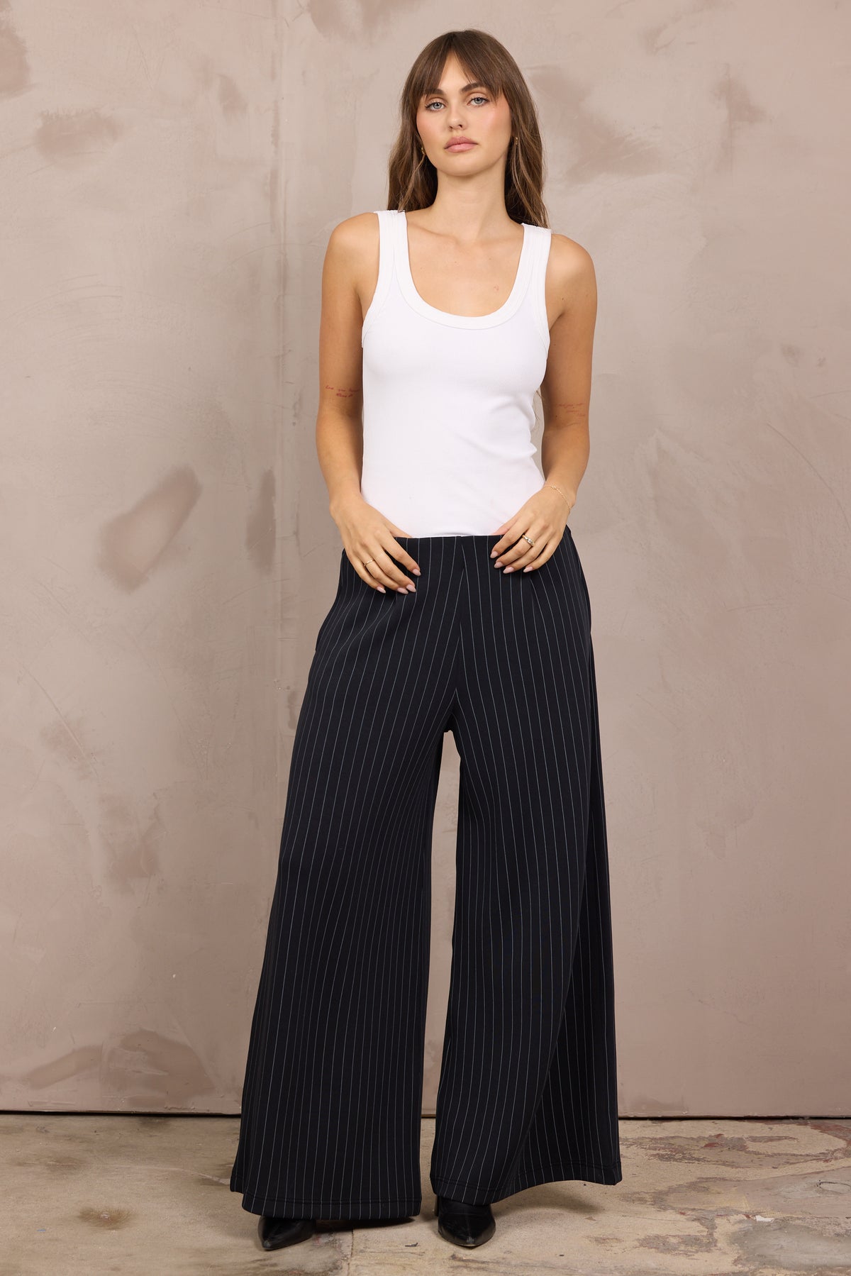 Pleated Front Pant