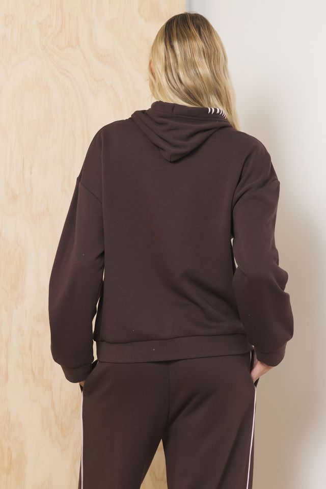 Teddy Fleece Hoodie w/ Whipstitch
