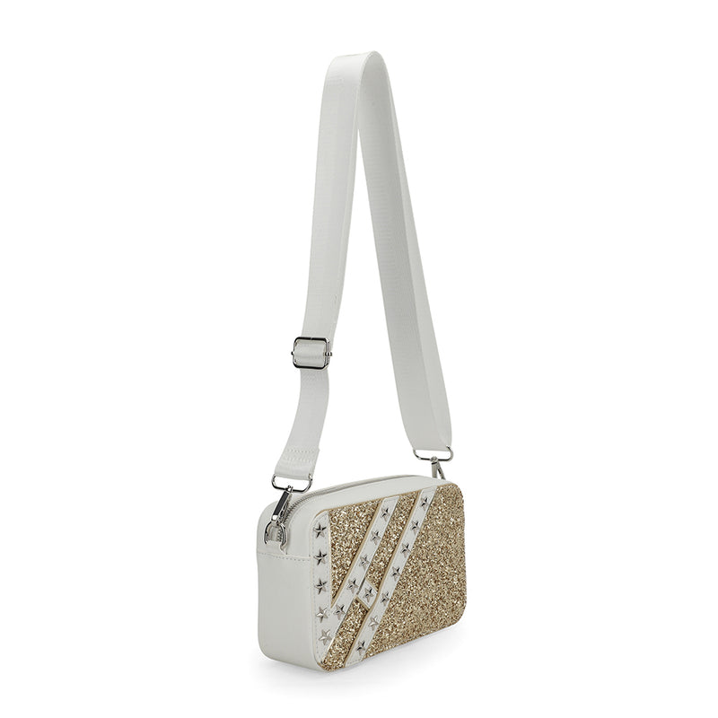 JOYCE BAG - GOLD GLITTER