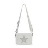 LINDA BAG- WHITE PEARL/ DENIM STAR