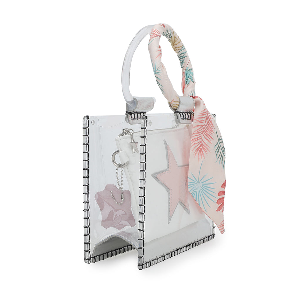 MINI MOLLY - SCARF LIGHT PINK