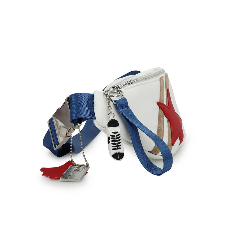 SARAH 5 BAG - RED/BLUE